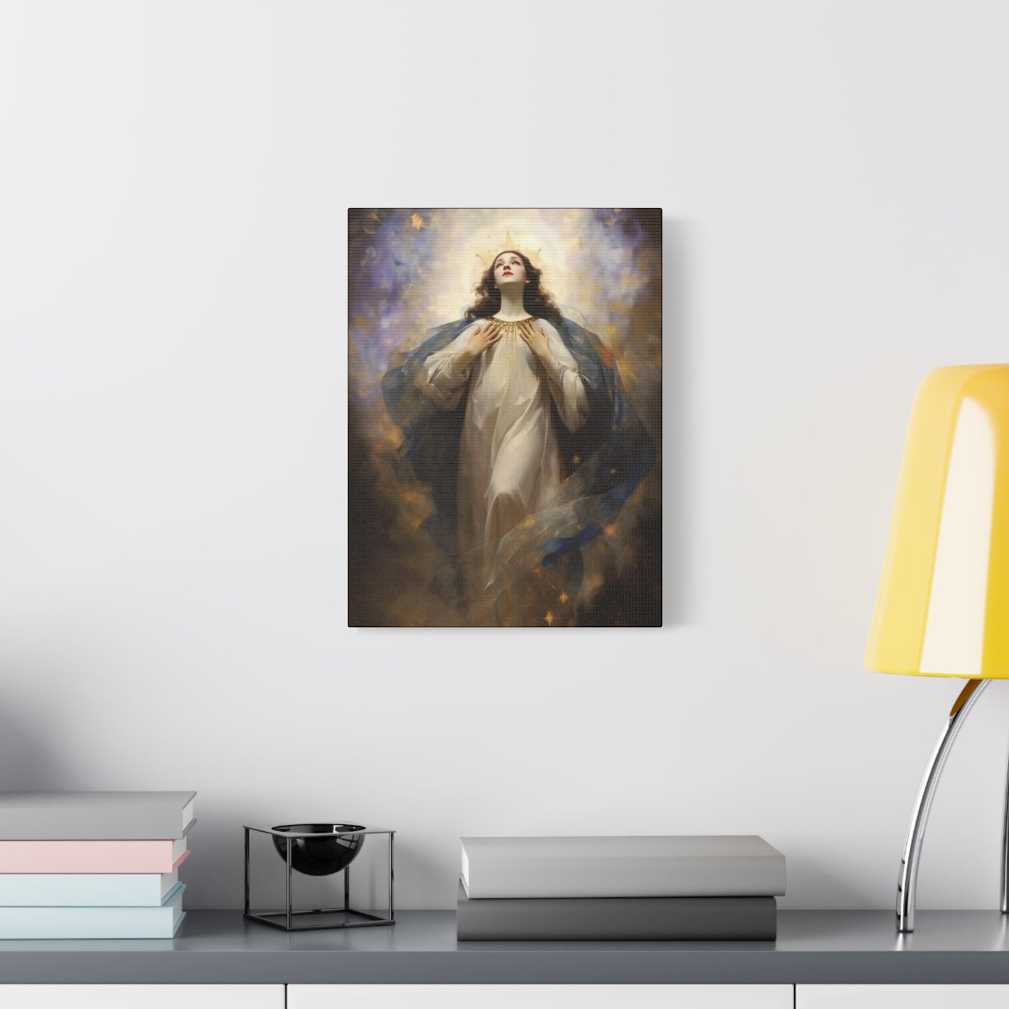 The Assumption of Mary - Museum Wrapped Canvas - Sanctified Souls Print - Religious Art for your Home