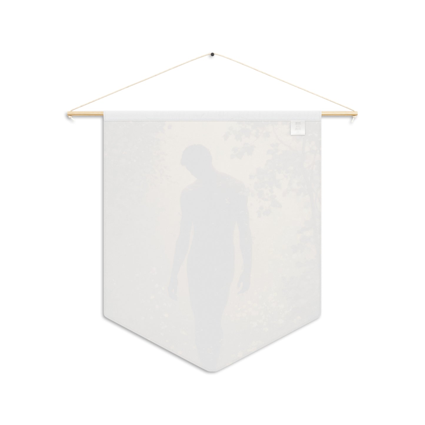 Saint Adam Pennant / Banner / Wall Hanging - Prayer room art - 18" x 21" - Catholic - Large Banner