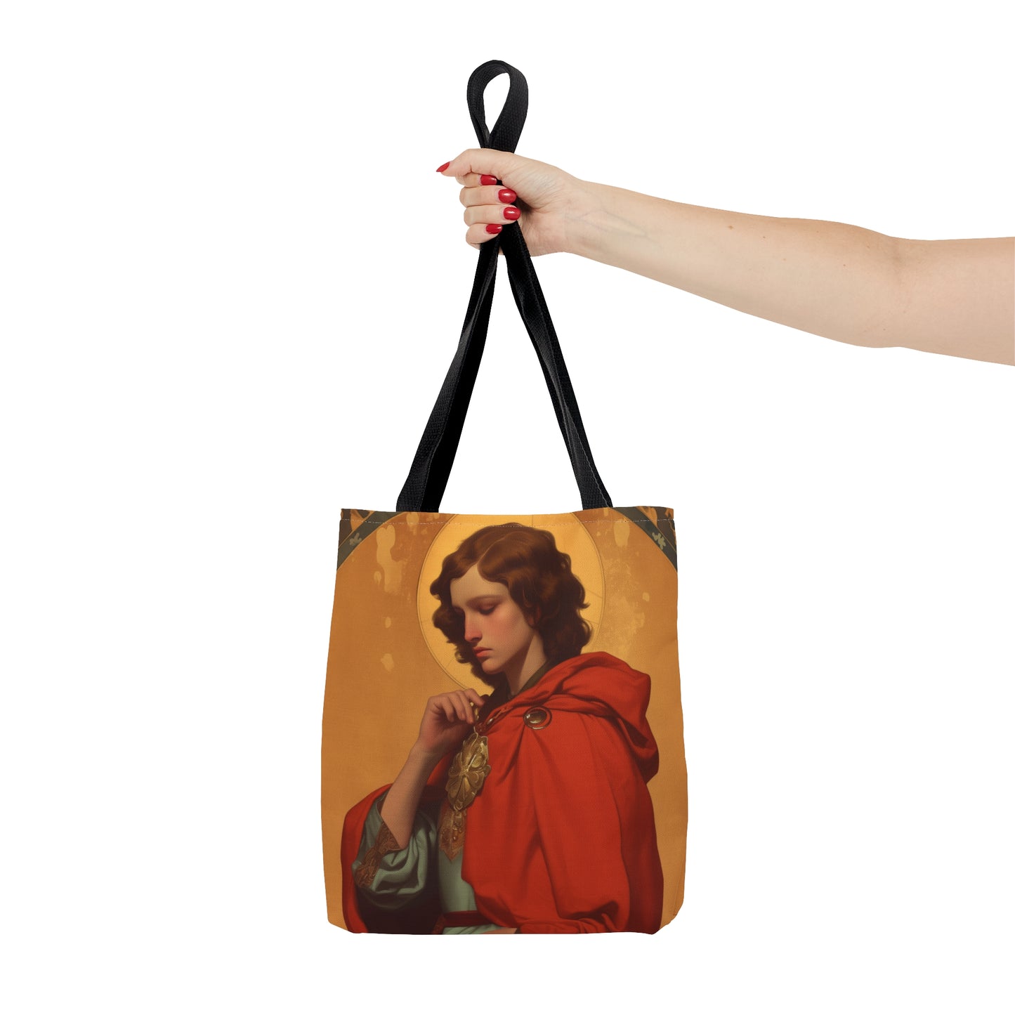 Saint Casimir of Poland Tote Bag - Purse - Three sizes - Large Medium Small Faith Art Bag - Catholic faith carry-all purse - Double Sided