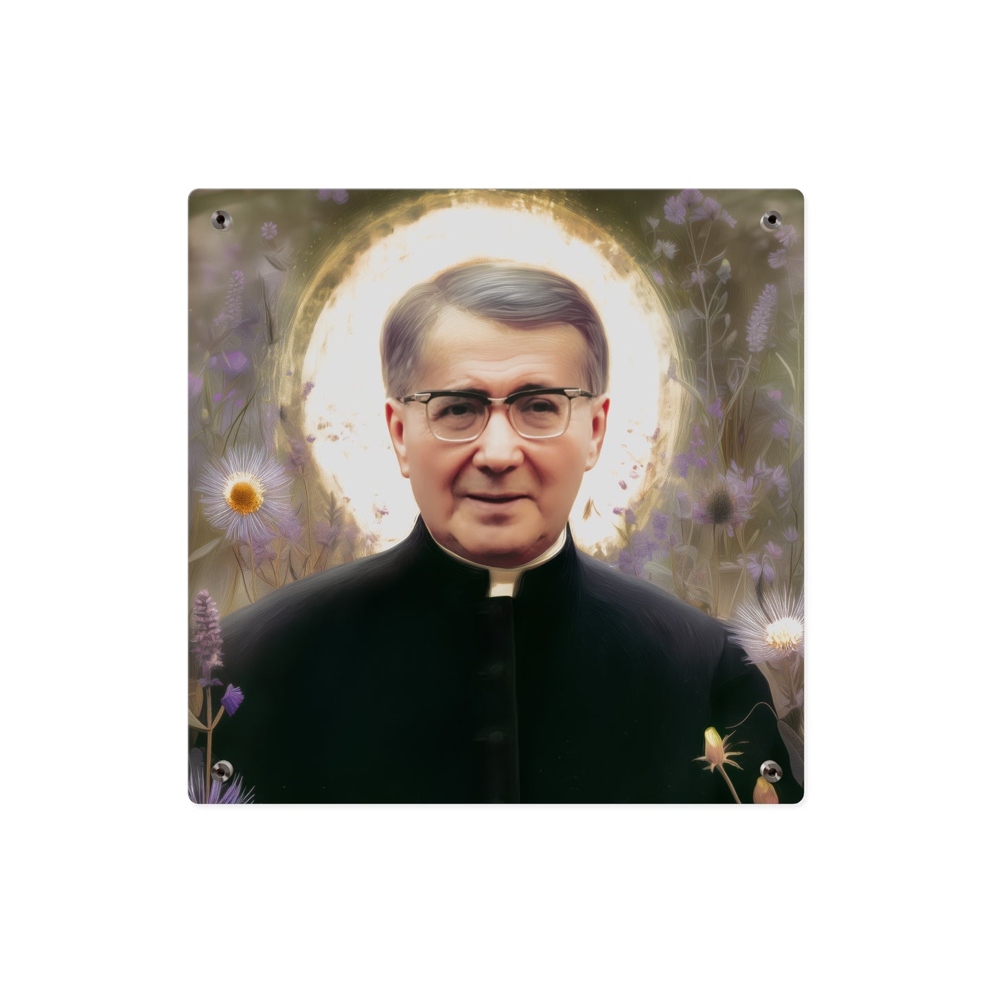 Saint Josemaría Escrivá de Balaguer Acrylic Wall Art Panel - Ready to Hang Acrylic Print - Catholic Saint Art