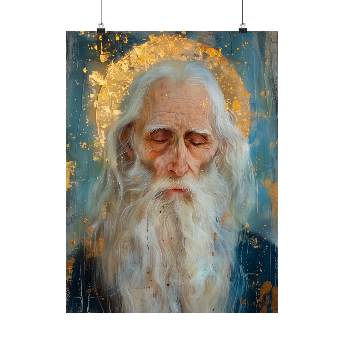 Saint Paul the Simple Print - Sanctified Souls Print - Multiple Sizes - Premium Matte Vertical Posters - Catholic Saint Art - Home decor