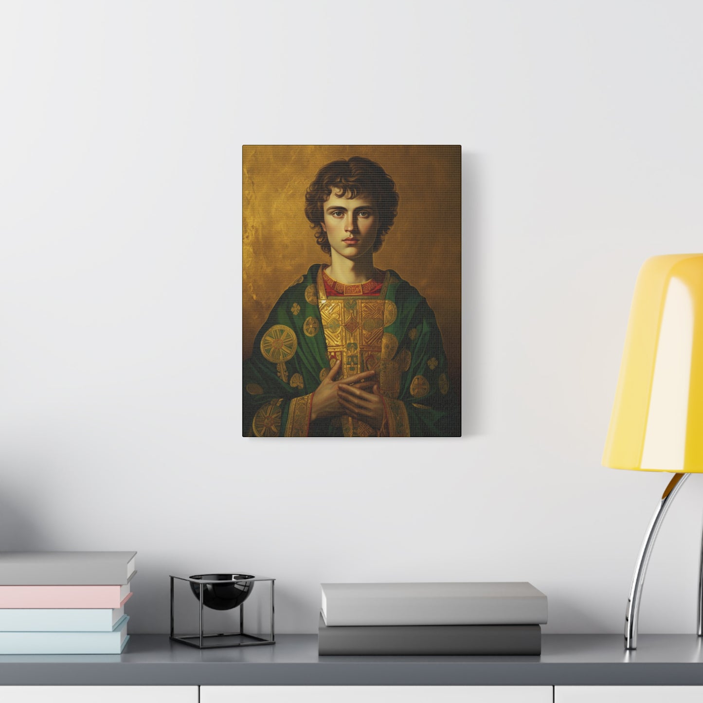 Saint Pantaleon Canvas Print - Multiple Sizes - Catholic Home art - Museum Wrapped Canvas - Sanctified Souls Print