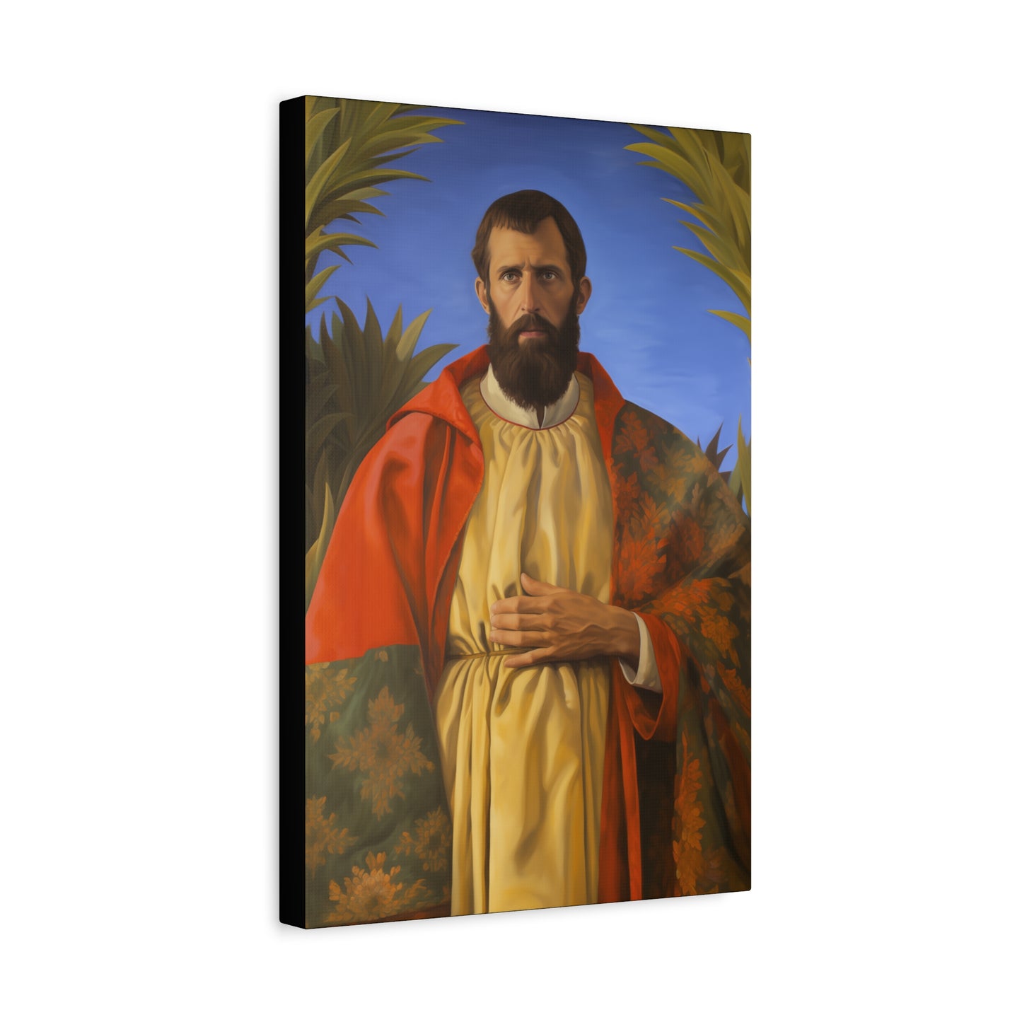 Saint Thomas the Apostle - Museum Wrapped Canvas - Sanctified Souls Print - Religious Art for your Home