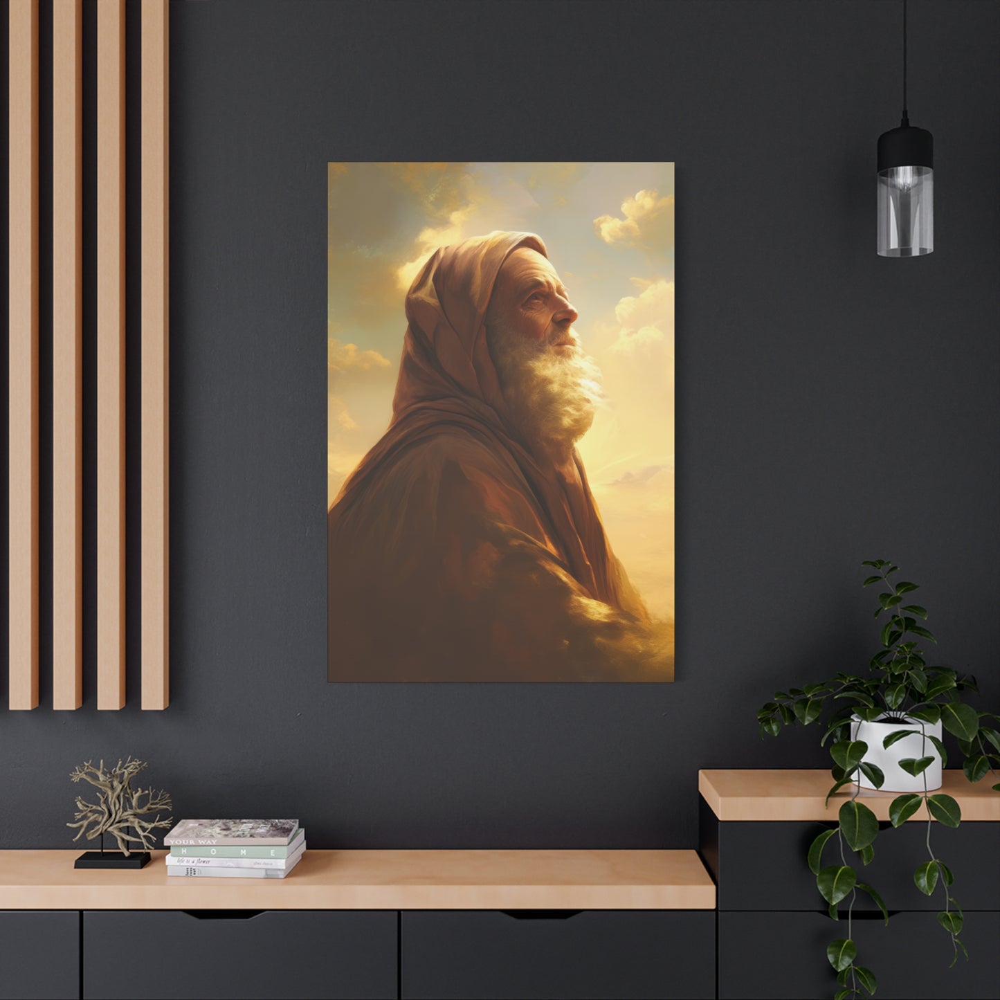 Father Abraham - Museum Wrapped Canvas - Sanctified Souls Print - Religious Art for your Home
