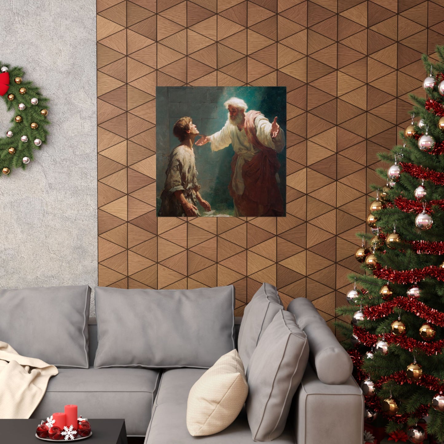 Homecoming of the Prodigal Son - Sanctified Souls Print - Multiple Sizes - Premium Matte Vertical Posters
