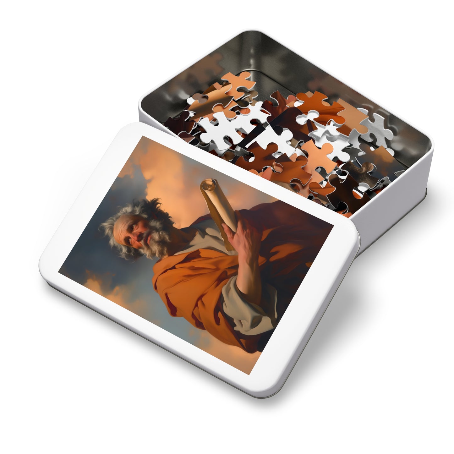 Saint Paul the Apostle - Puzzle & Keepsake Tin - Religious Jigsaw Puzzle (30, 110, 252, 500,1000-Piece)