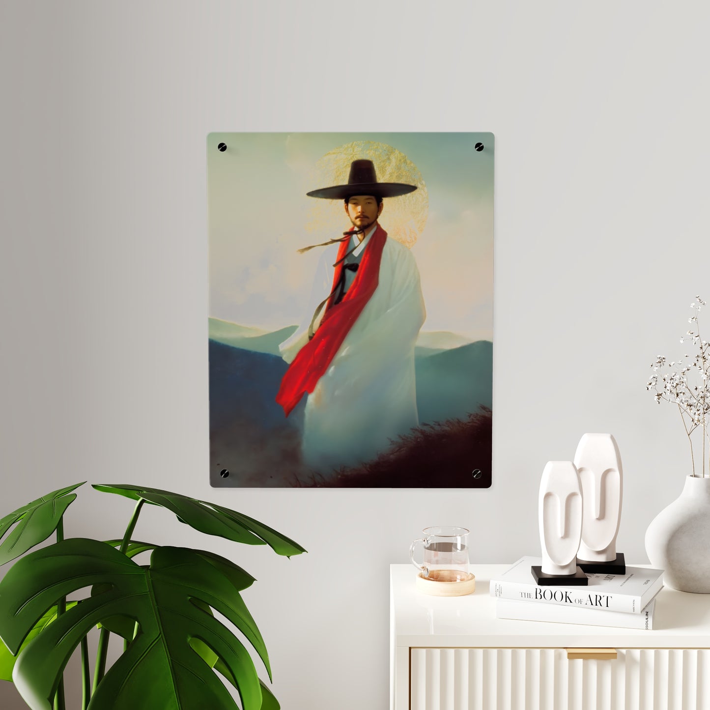 Saint Andrew Kim Taegon Wall Art Panel - Ready to Hang Acrylic Print - Catholic Saint Art - Patron Saint Print - Martyr of the Church Art