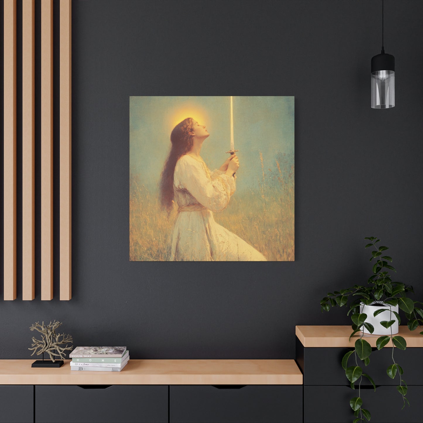 St. Joan of Arc - Catholic Saint Canvas Print