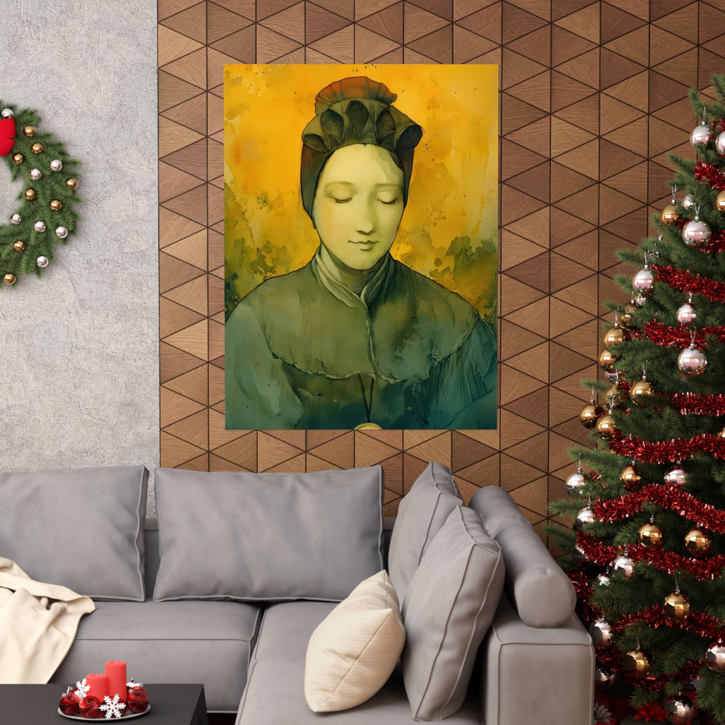 Saint Magdalene of Canossa - Sanctified Souls Print - Multiple Sizes - Premium Matte Vertical Posters - Catholic