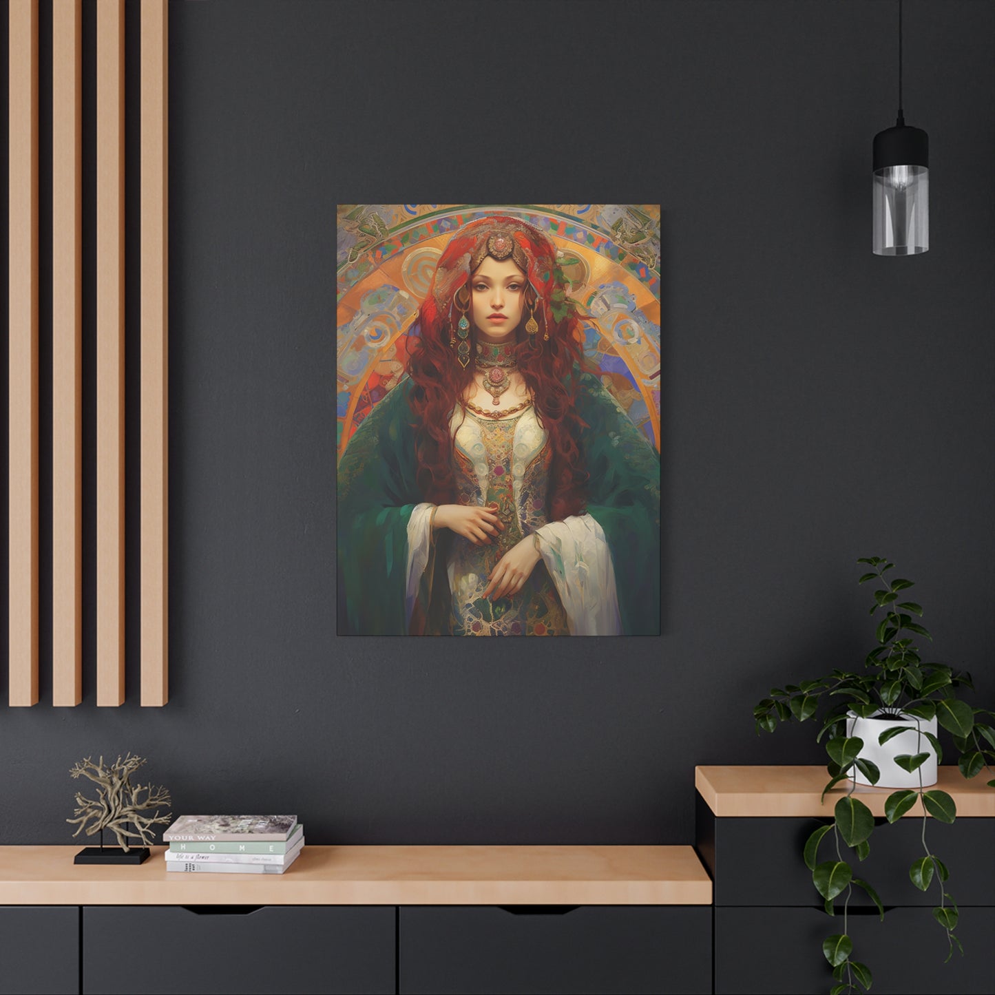 Saint Margaret of Antioch - Museum Wrapped Canvas - Sanctified Souls Print