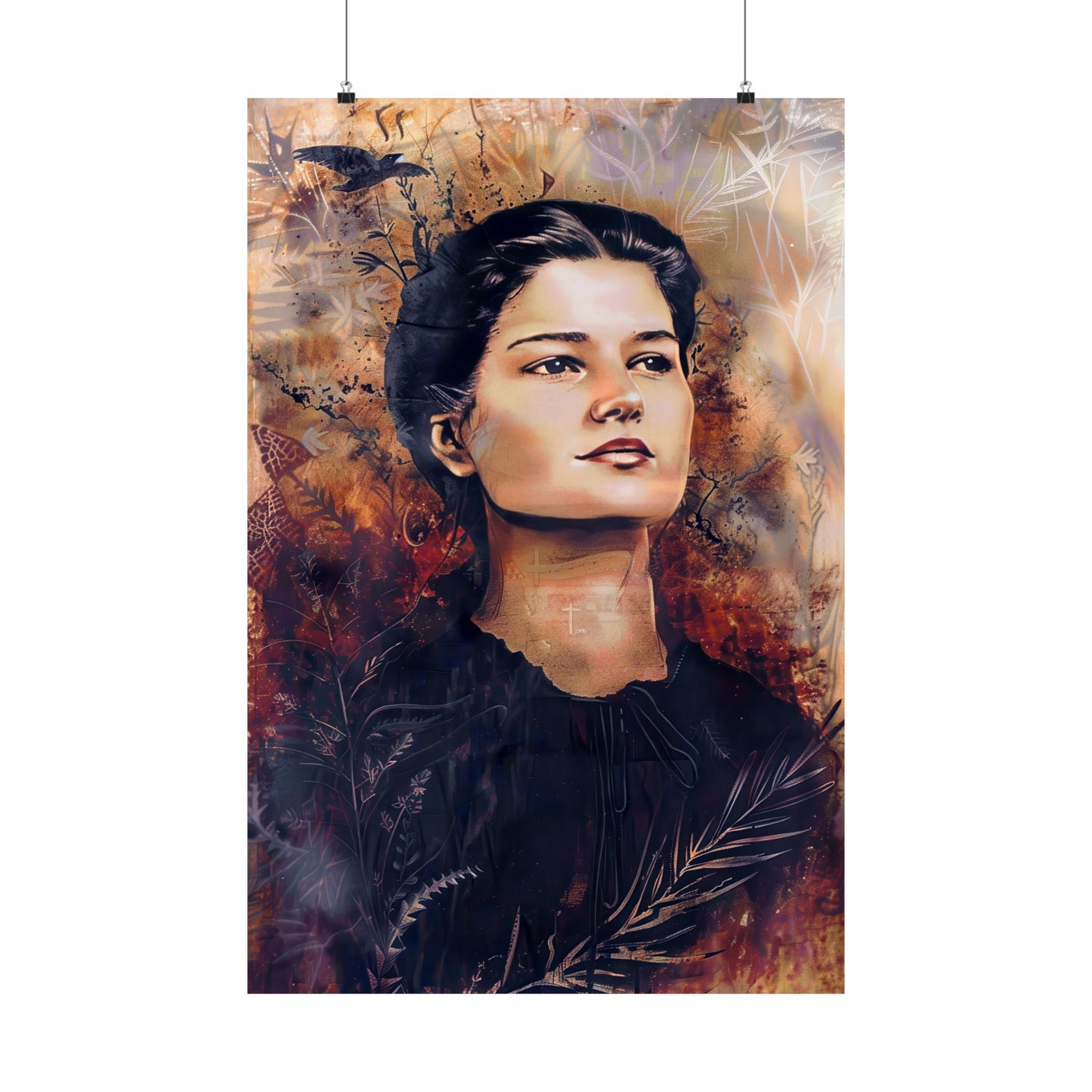 Blessed Pierina Morosini Poster Print - Sanctified Souls Print - Multiple Sizes - Premium Posters - Catholic Art for your home