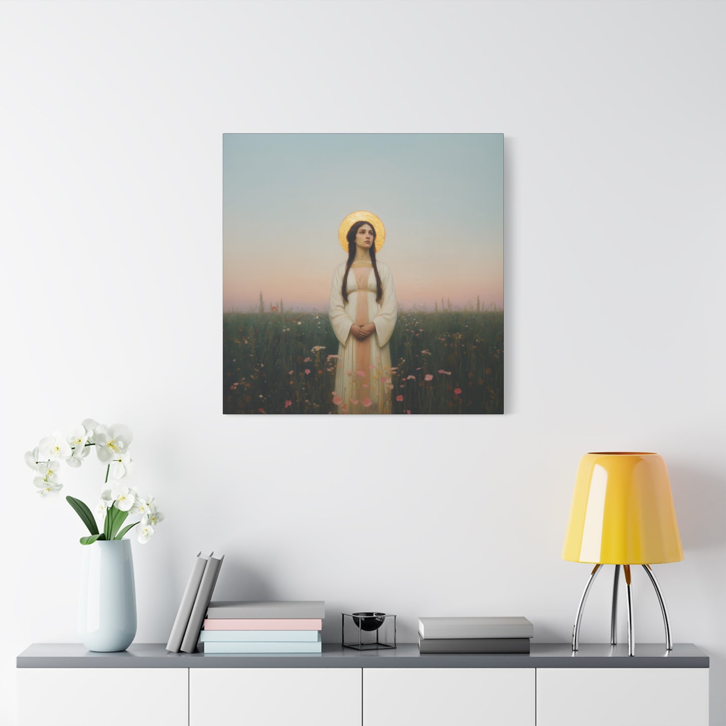 Saint Sabina- Museum Wrapped Canvas - Sanctified Souls Print - Religious Art for your Home - Catholic Patron Saint Art