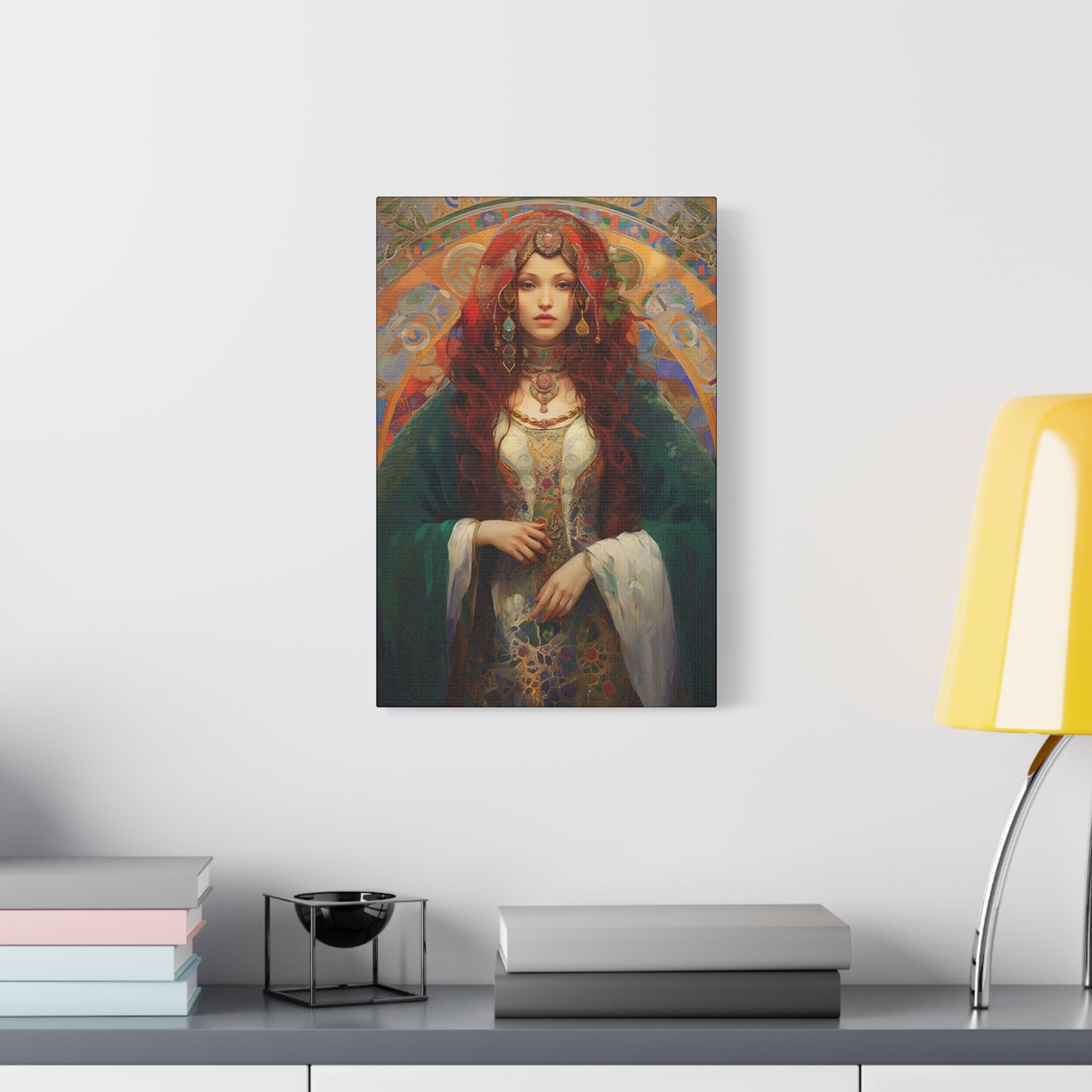 Saint Margaret of Antioch - Museum Wrapped Canvas - Sanctified Souls Print