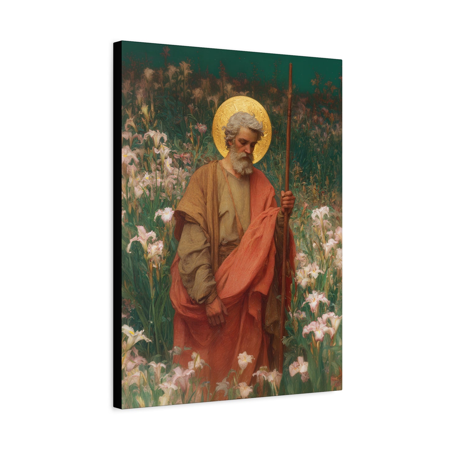 Saint James the Lesser - Museum Wrapped Canvas - Sanctified Souls Print - Religious Art for your Home - Catholic Patron Saint Art