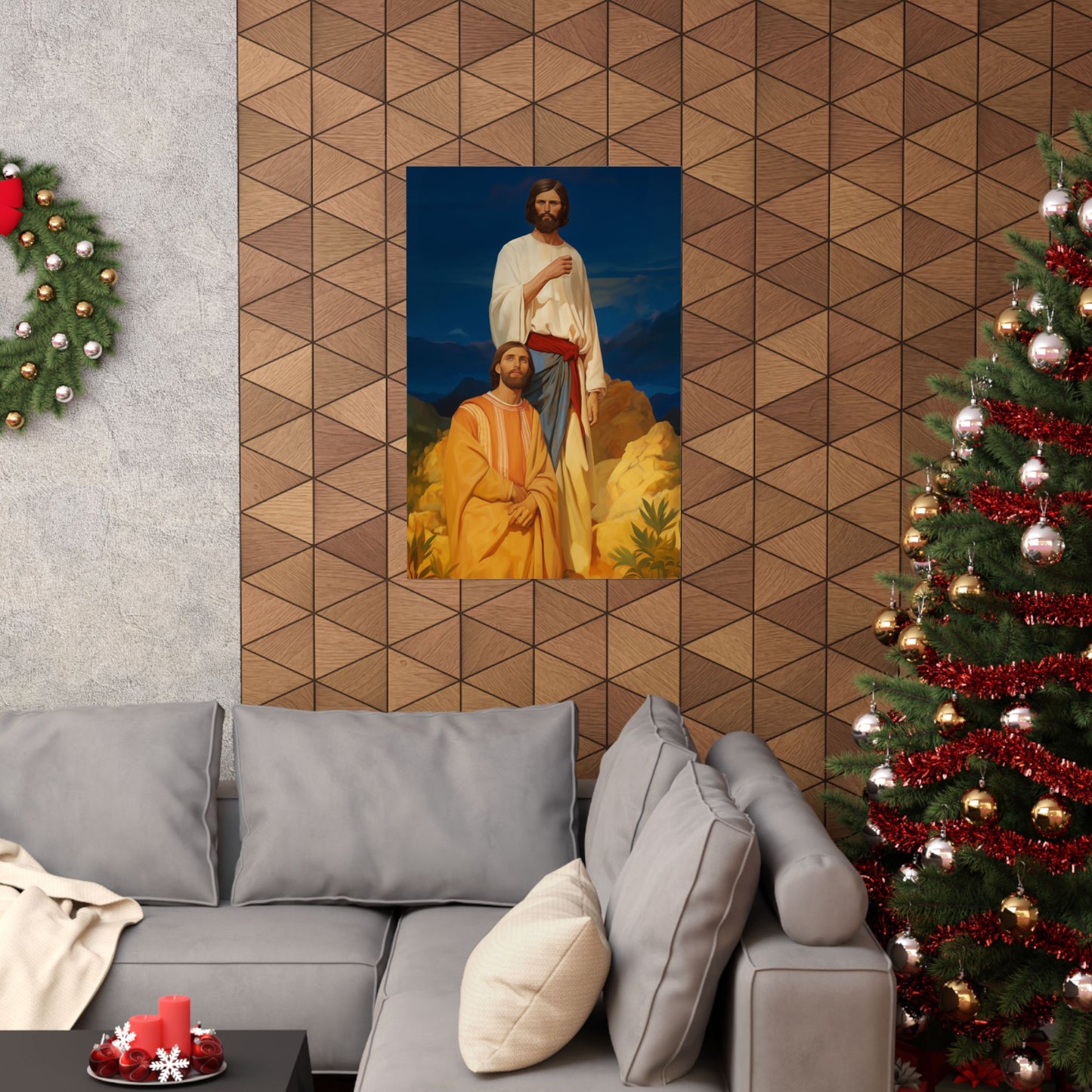 Saints James and John - Sons of Thunder - Sanctified Souls Print - Multiple Sizes - Premium Matte Vertical Posters