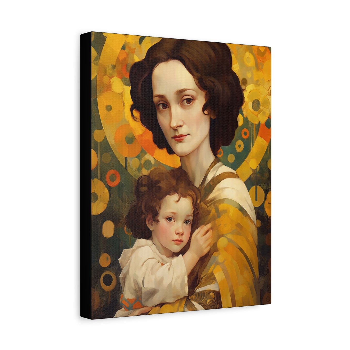Saint Gianna Beretta Molla - Gallery Wrapped Canvas - Sanctified Souls Print - Religious Art for your Home