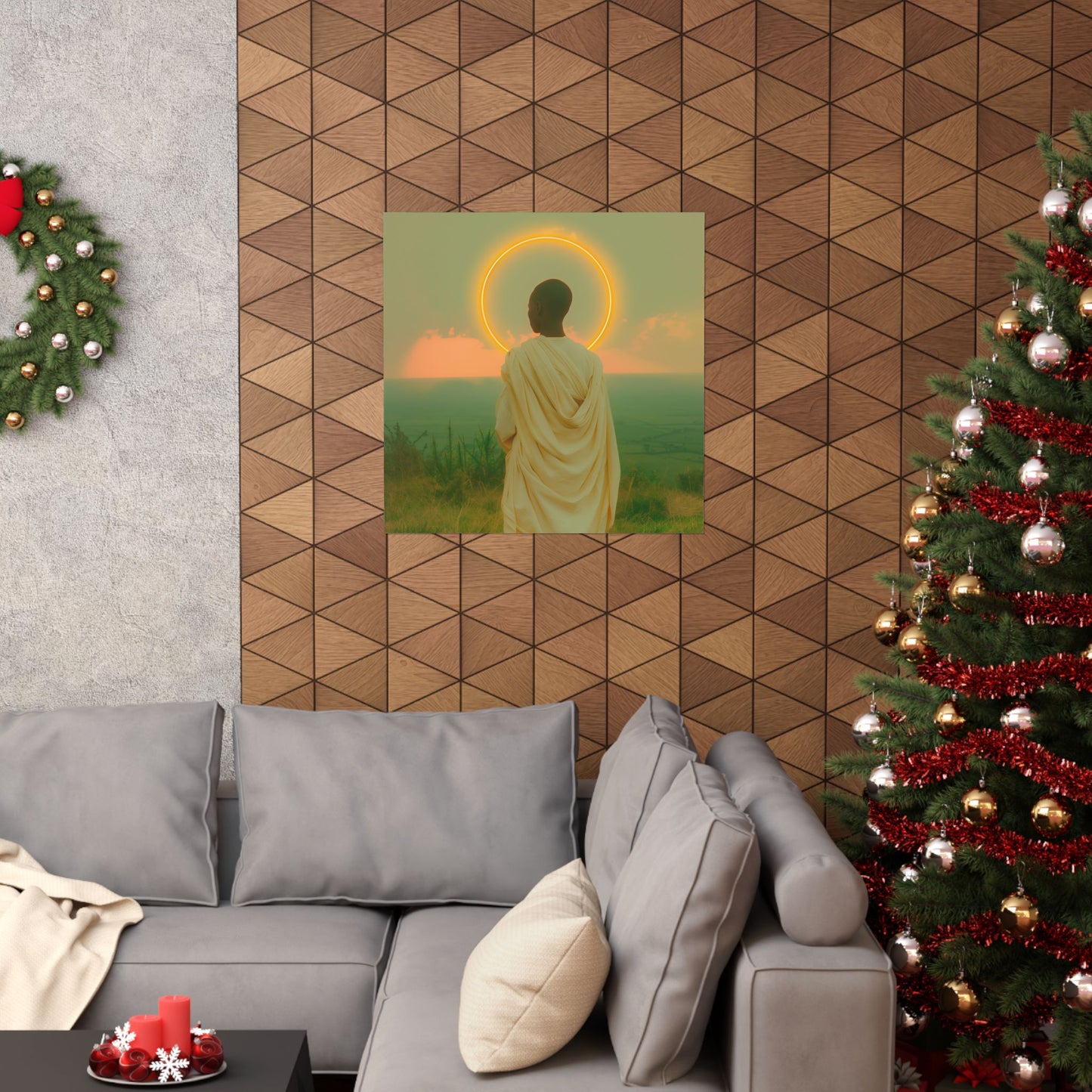 Saint Charles Lwanga- Sanctified Souls Print - Multiple Sizes - Premium Posters - Catholic Art - Christian Home Decor Artwork