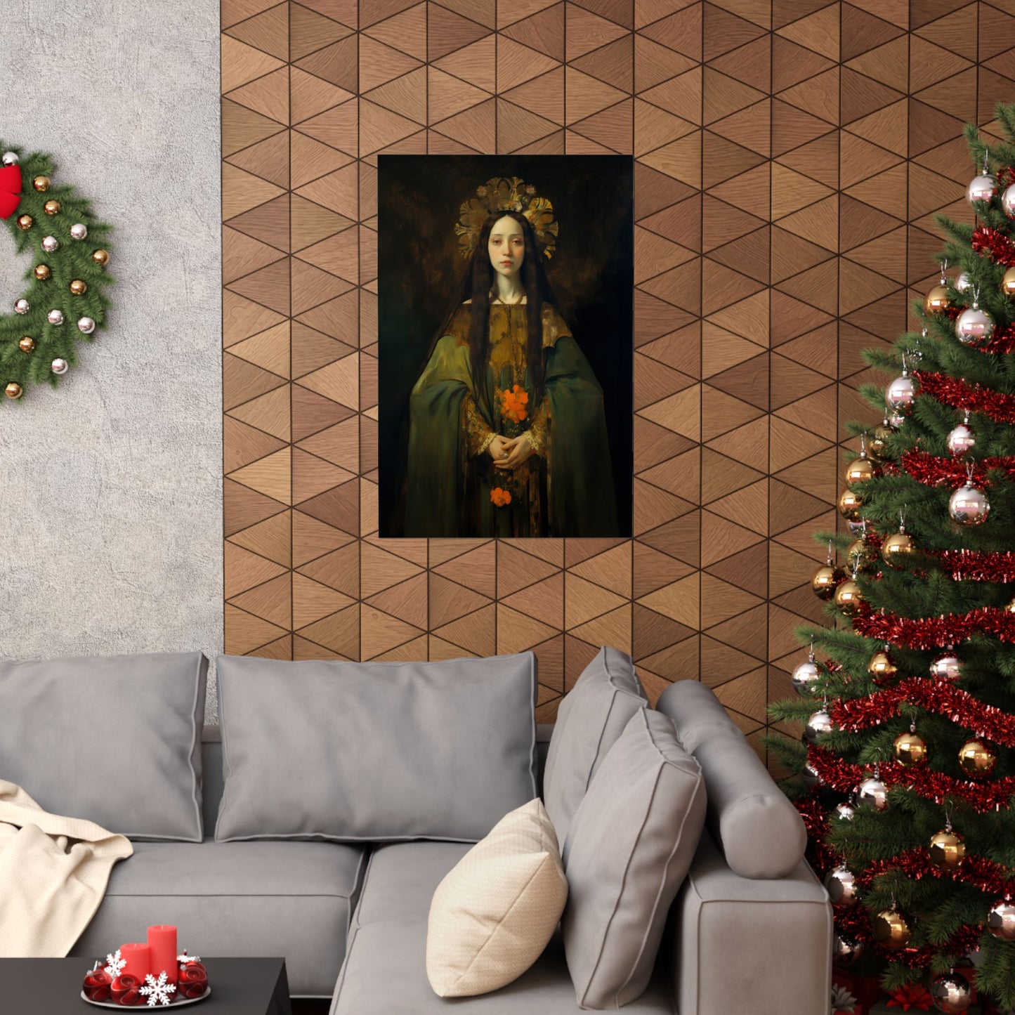 Saint Elizabeth of Portugal - Sanctified Souls Print - Multiple Sizes - Premium Matte Vertical Posters