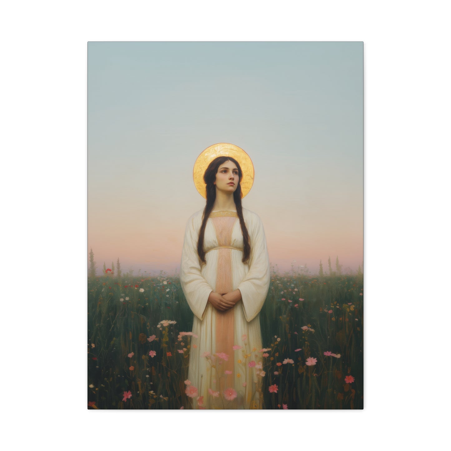 Saint Sabina- Museum Wrapped Canvas - Sanctified Souls Print - Religious Art for your Home - Catholic Patron Saint Art