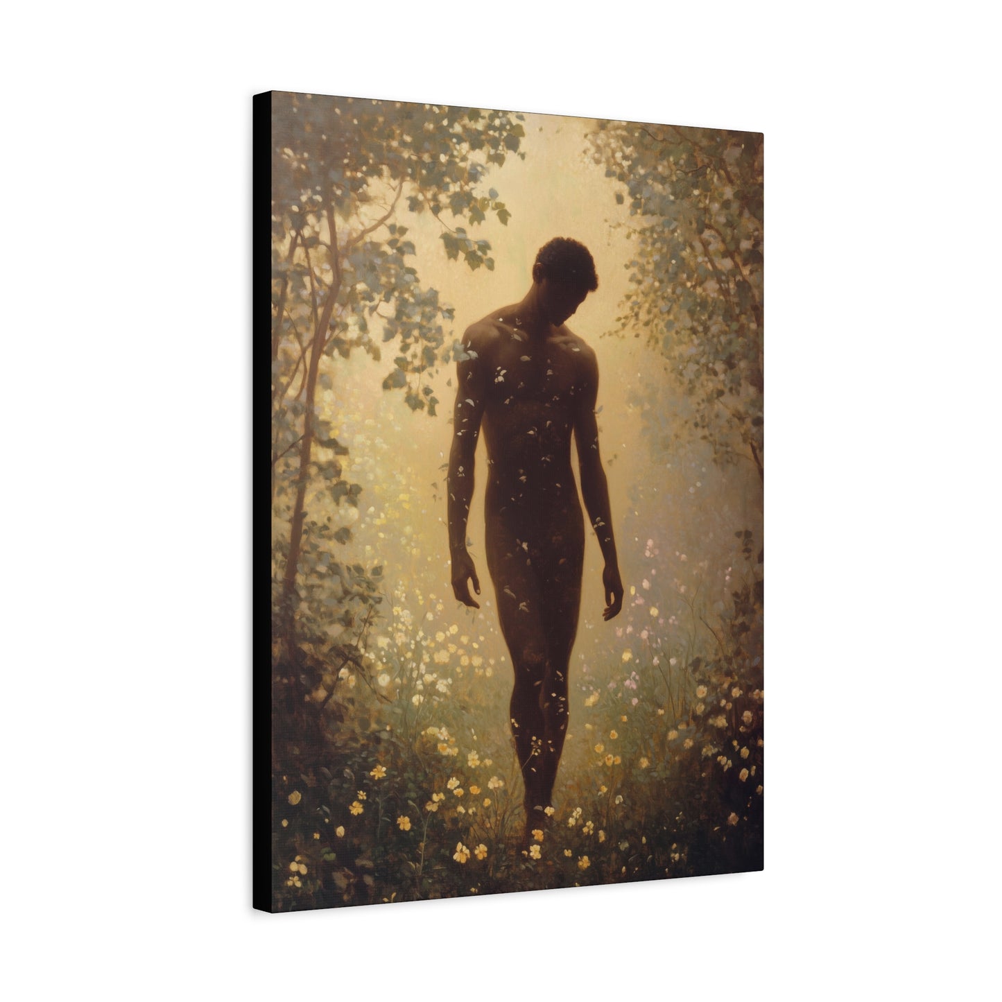 Saint Adam - Museum Wrapped Canvas - Sanctified Souls Print - Religious Art for your Home