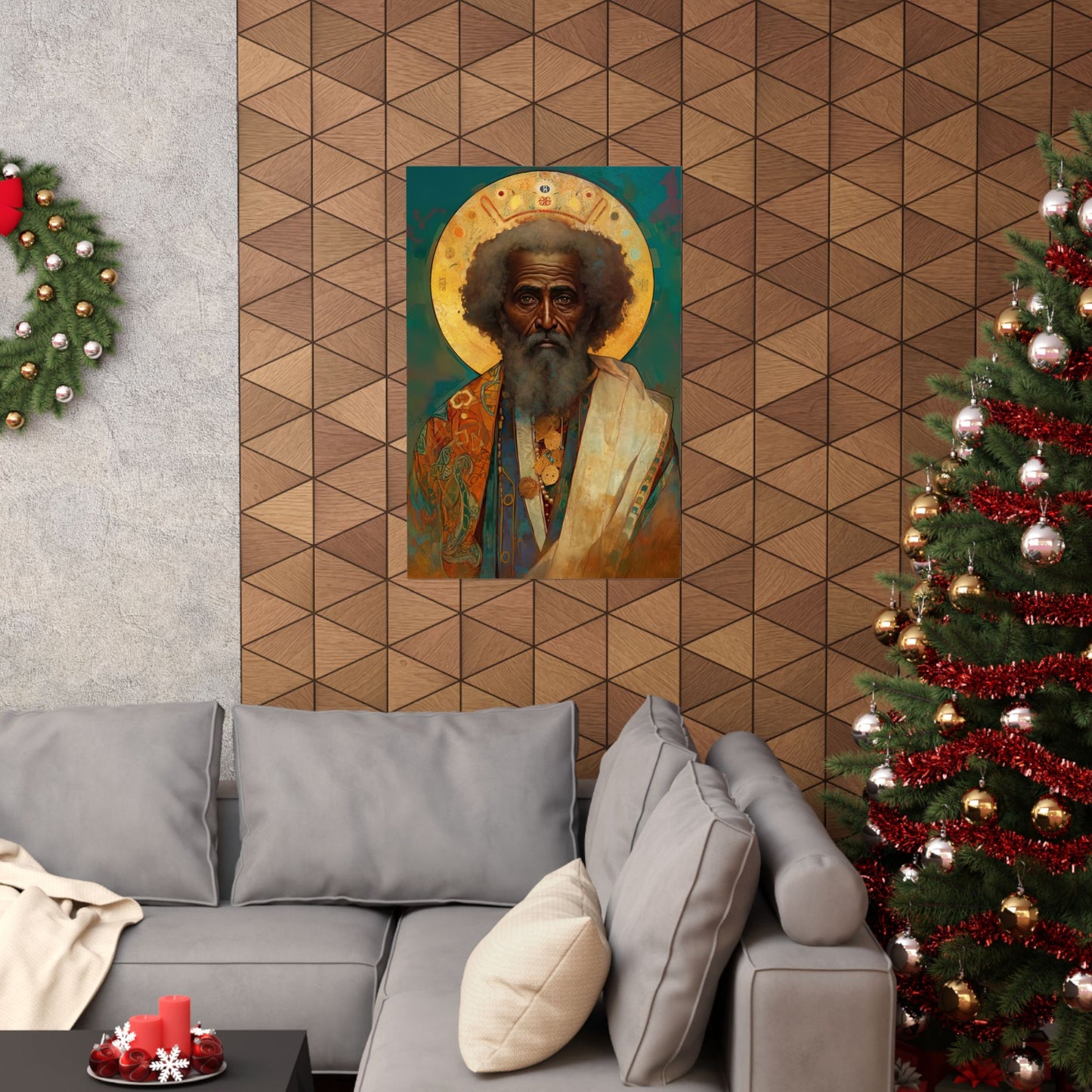 Saint Moses - Sanctified Souls Print - Multiple Sizes - Premium Matte Vertical Posters