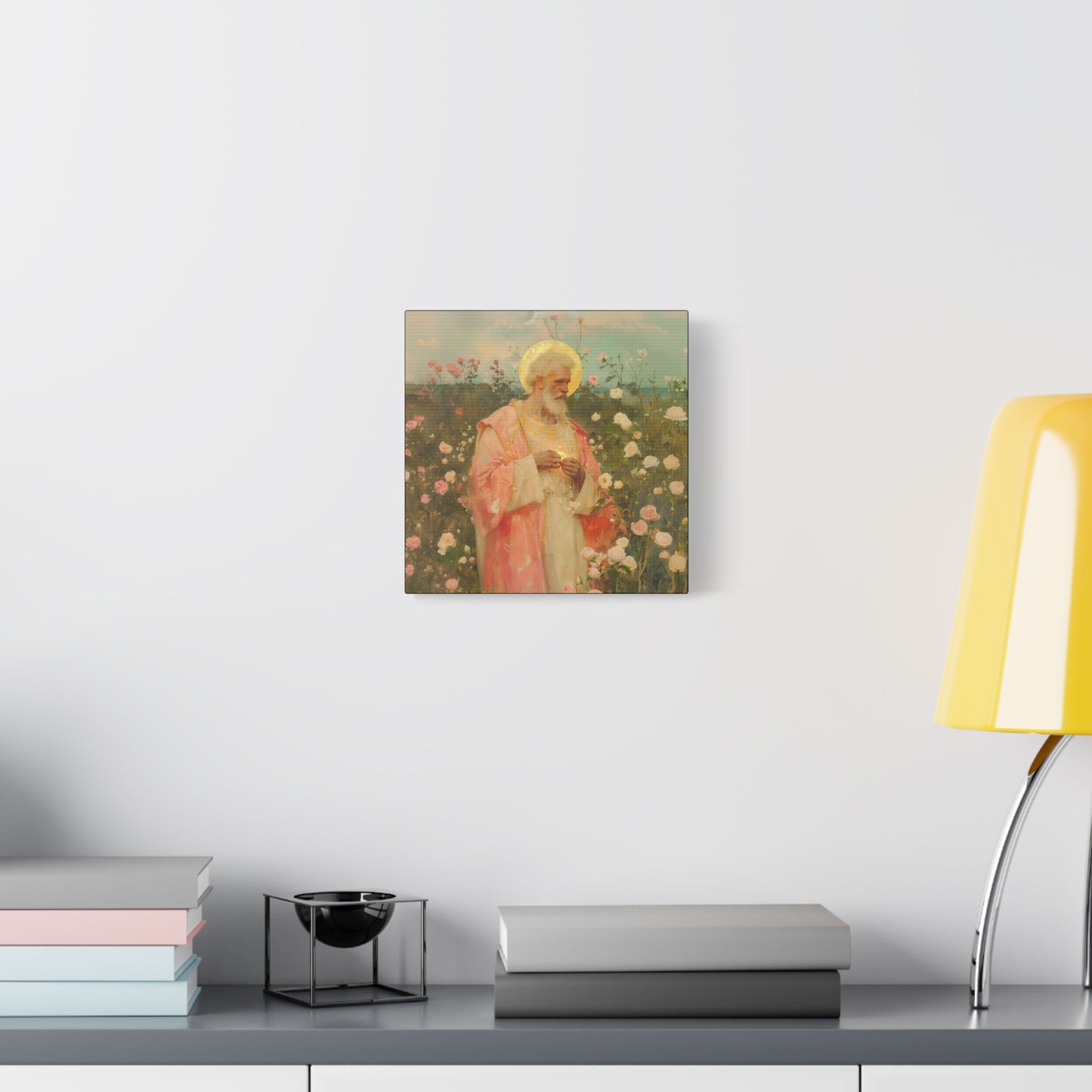 Saint Valentine - Multiple Sizes - Catholic Home art - Museum Wrapped Canvas - Sanctified Souls Print - Catholic Saint Art
