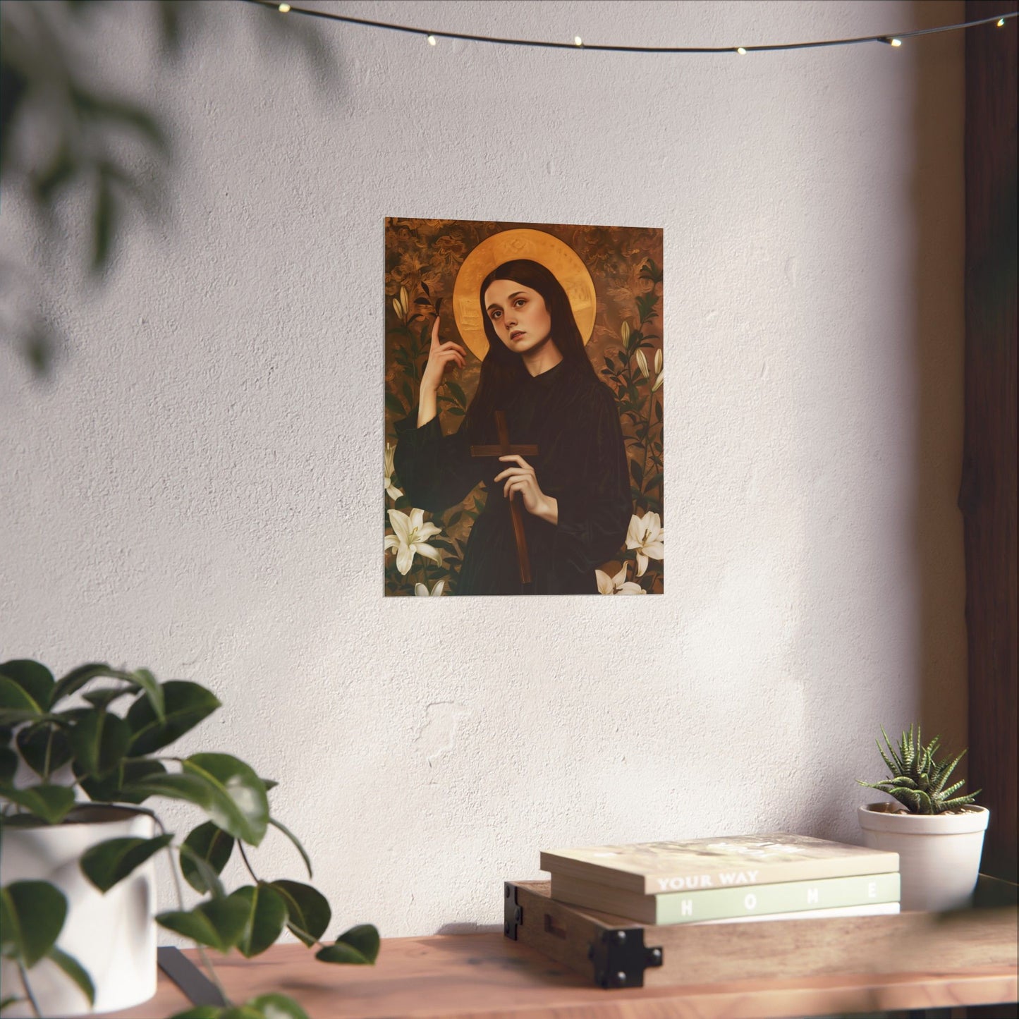 Saint Clelia Barbieri - Sanctified Souls Print - Multiple Sizes - Premium Posters - Catholic Art - Christian painting