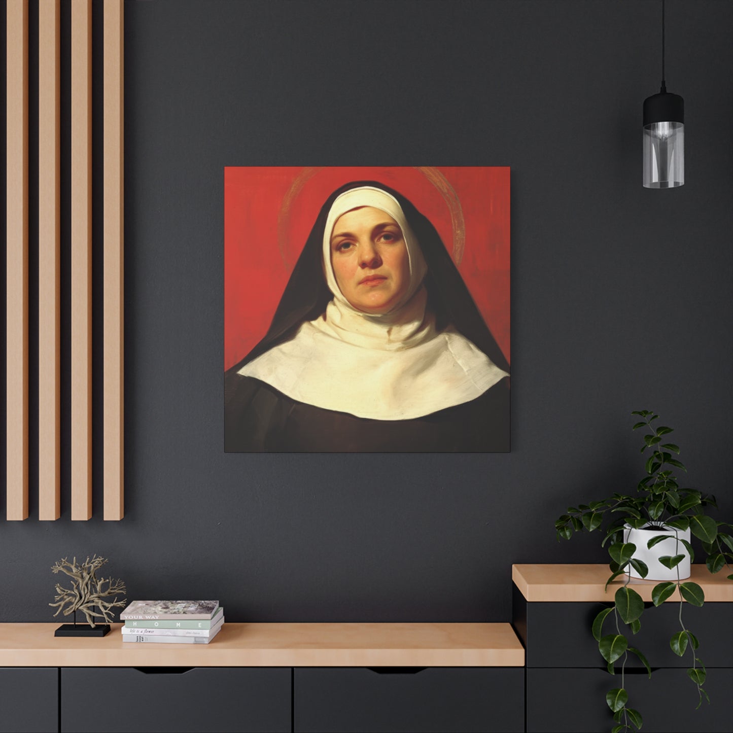 Saint Maria Giuseppa Rossello - Gallery Wrapped Canvas - Print - Religious Art for your Home - Catholic Art