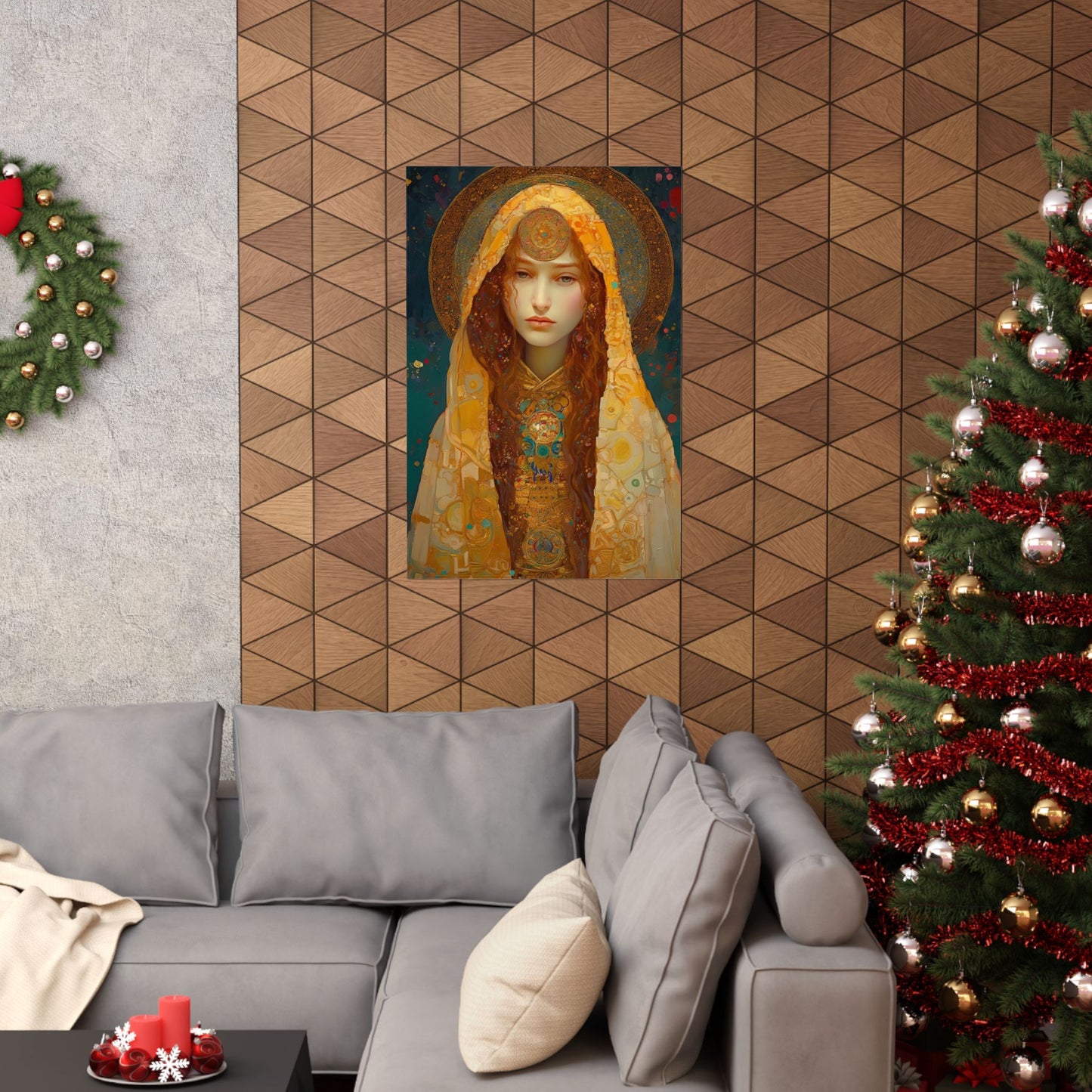Saint Mary Magdalene Print - Sanctified Souls Print - Multiple Sizes - Premium Matte Vertical Posters