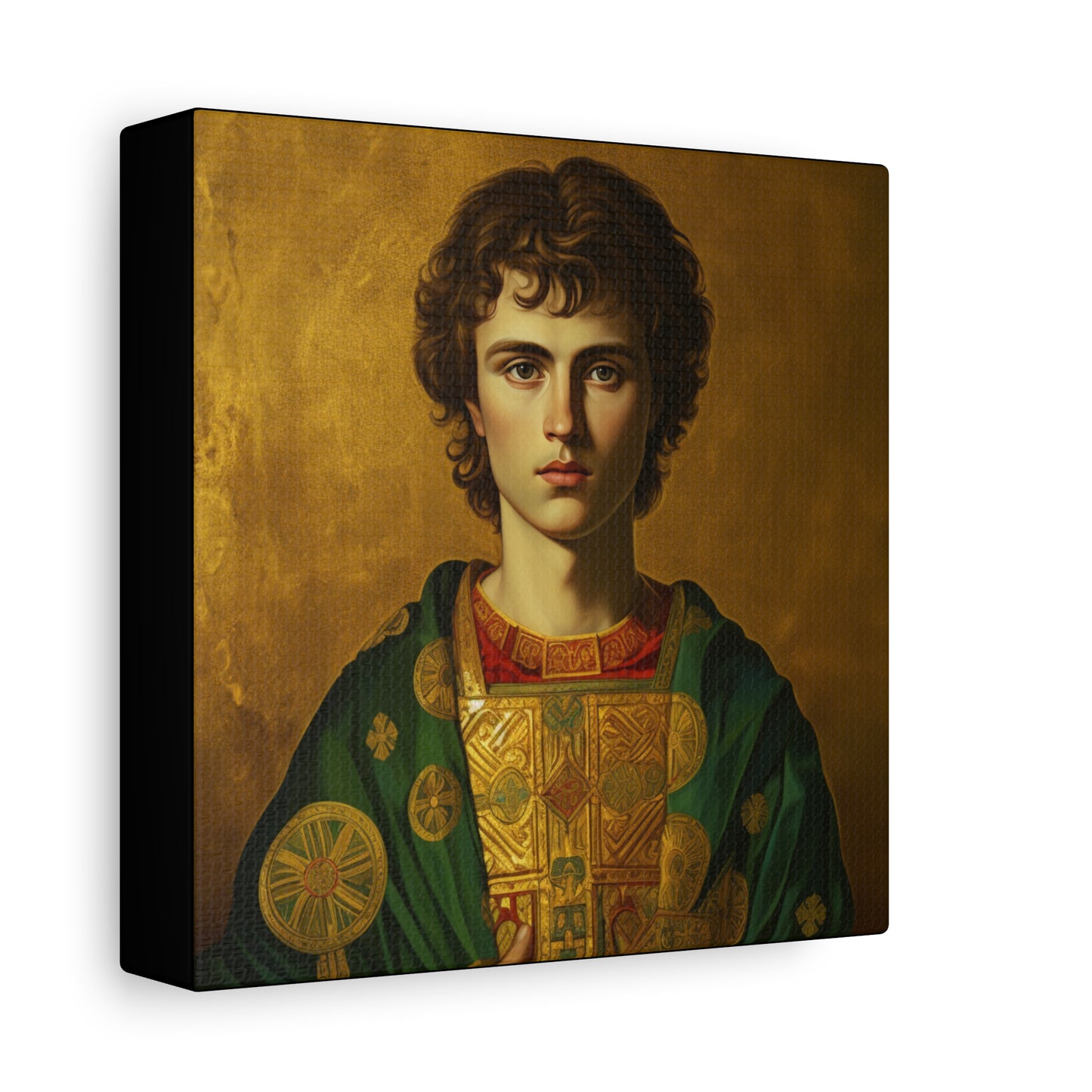 Saint Pantaleon Canvas Print - Multiple Sizes - Catholic Home art - Museum Wrapped Canvas - Sanctified Souls Print