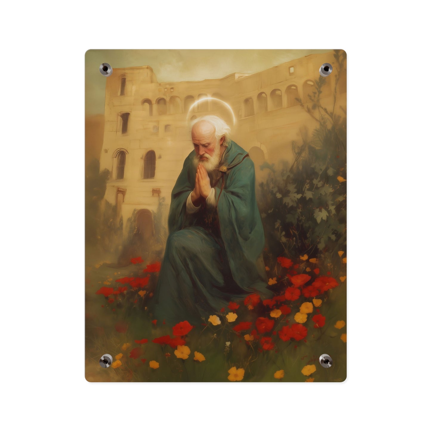Saint Cyprian Wall Art Panel - Ready to Hang Acrylic Print - Catholic Saint Art - Patron Saint Print - Martyr Art