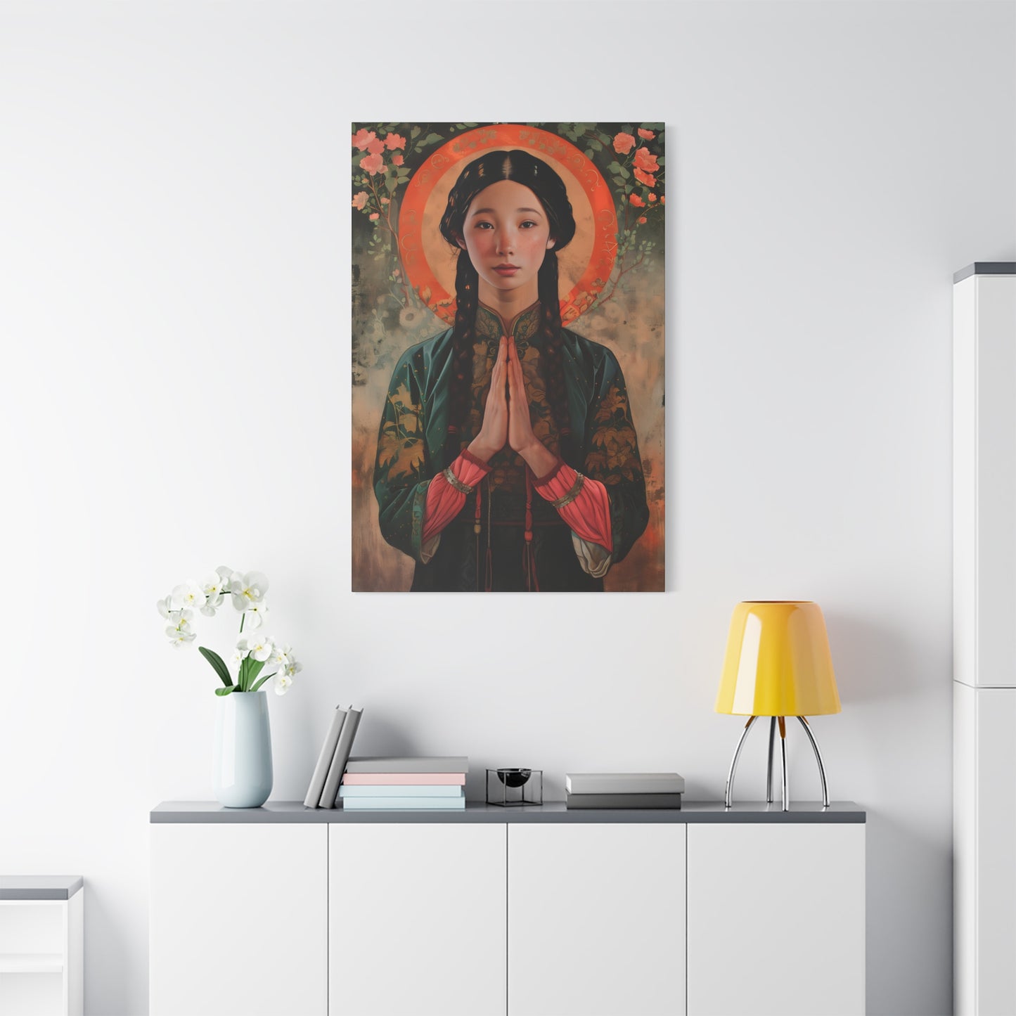 Saint Anna Wang - Museum Wrapped Canvas - Sanctified Souls Print - Art for your Home - Religious Art - Martyr of China