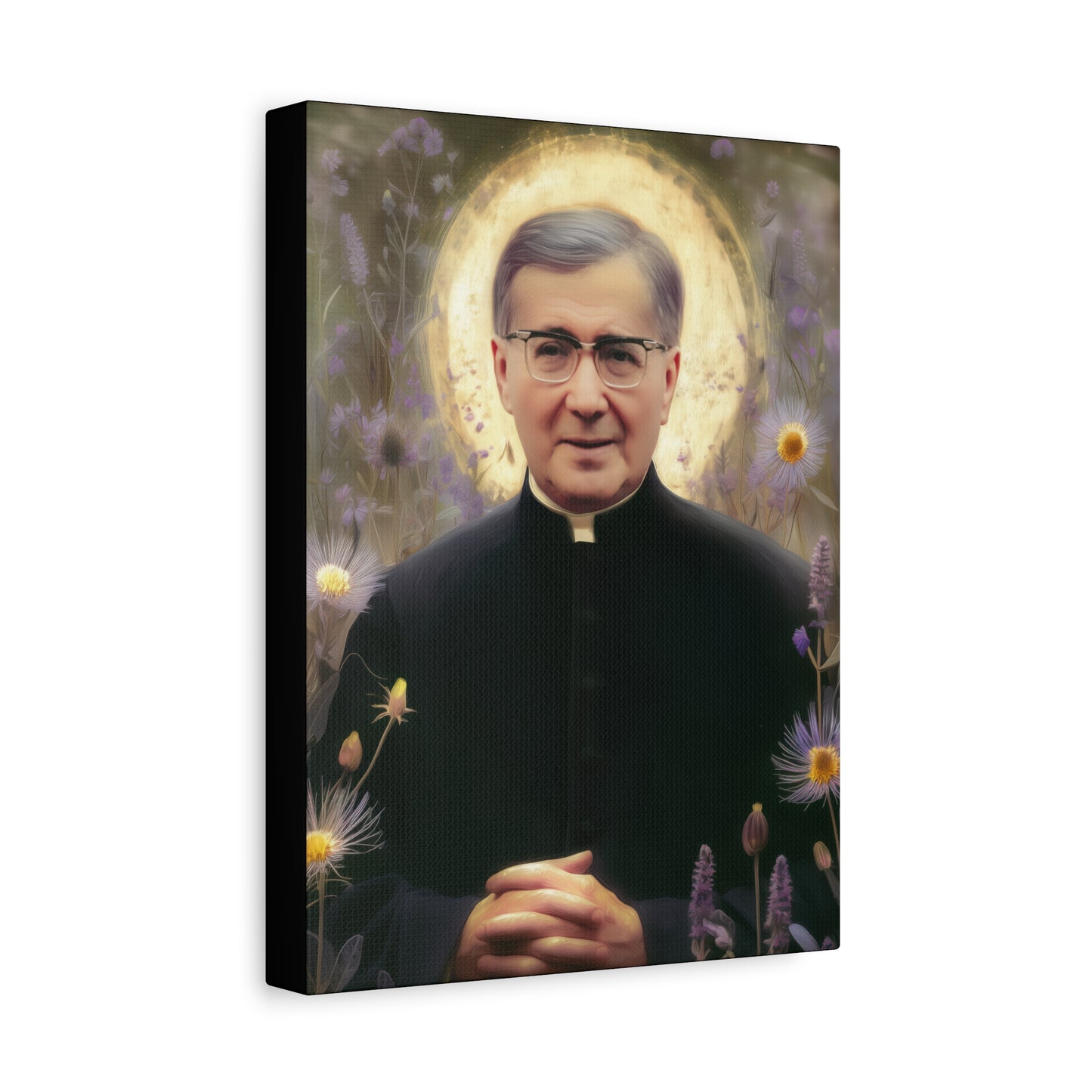 Saint Josemaría Escrivá - Museum Wrapped Canvas - Print - Religious Art for your Home - Christian print