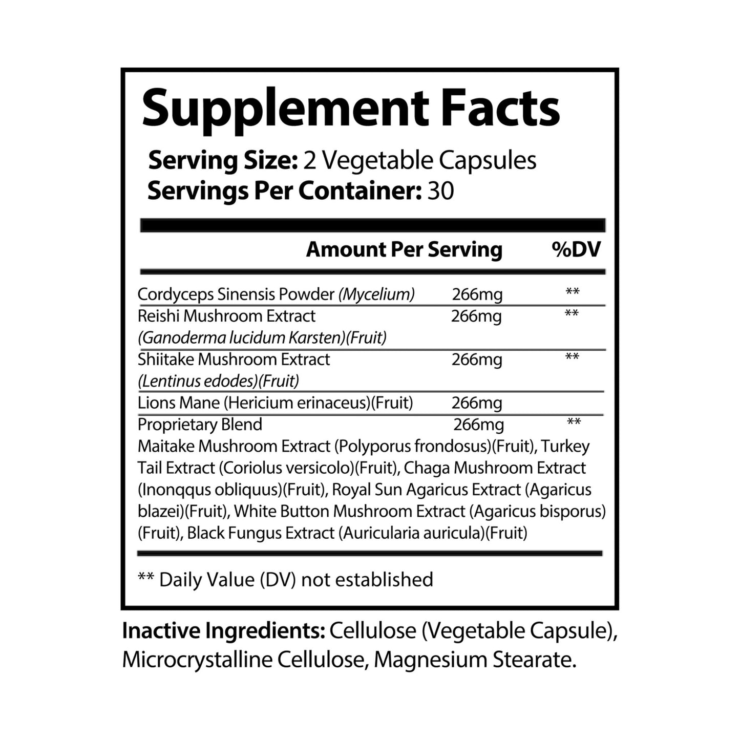 Saint Agnes's Rule & Remedy - Poise · Aequalitas - Clear Mind - Mushroom Blend Supplement (60 Capsules)
