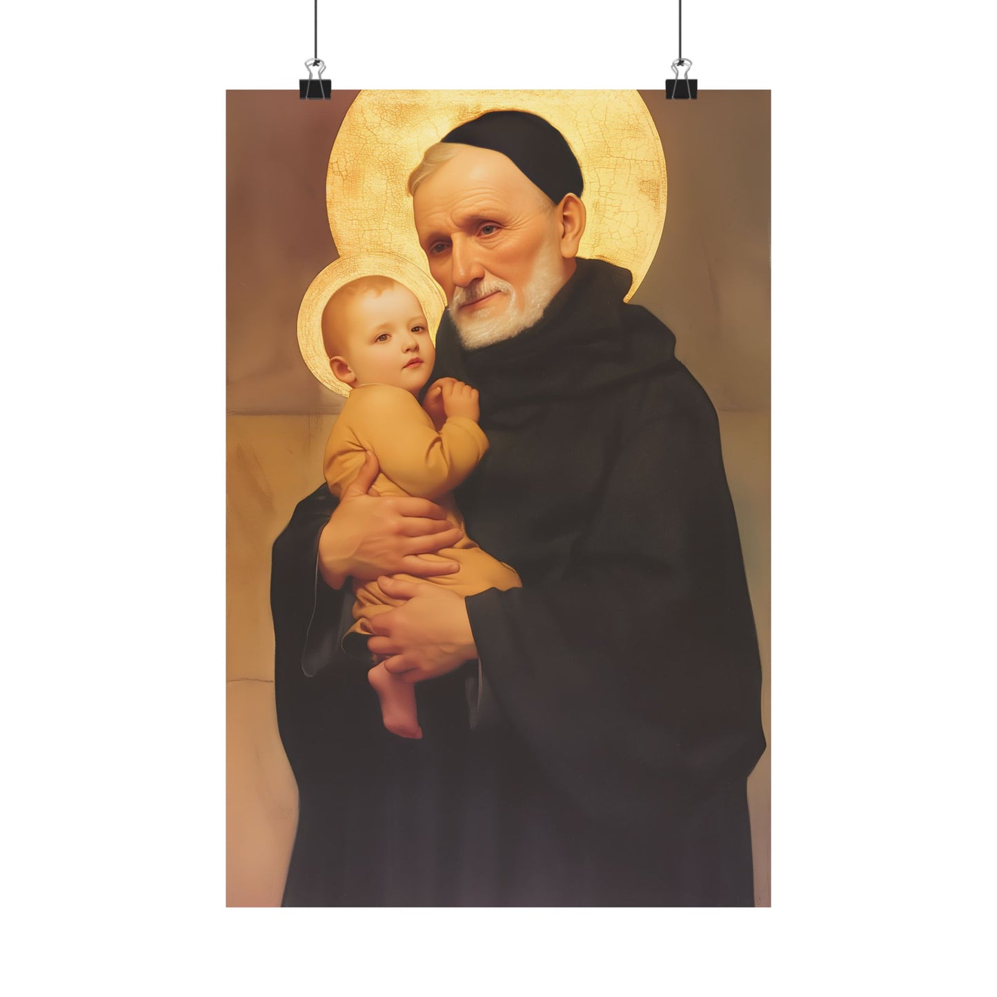 Saint Bernardino Realino Poster Print - Sanctified Souls Print - Multiple Sizes - Premium Posters - Catholic Art for your home