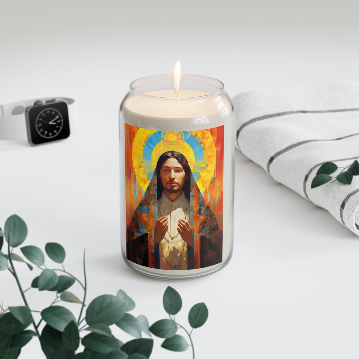 Saint Juan Diego - Scented Prayer Candle, 13.75oz - Tall Size - Religious Prayer Candle - Catholic Art