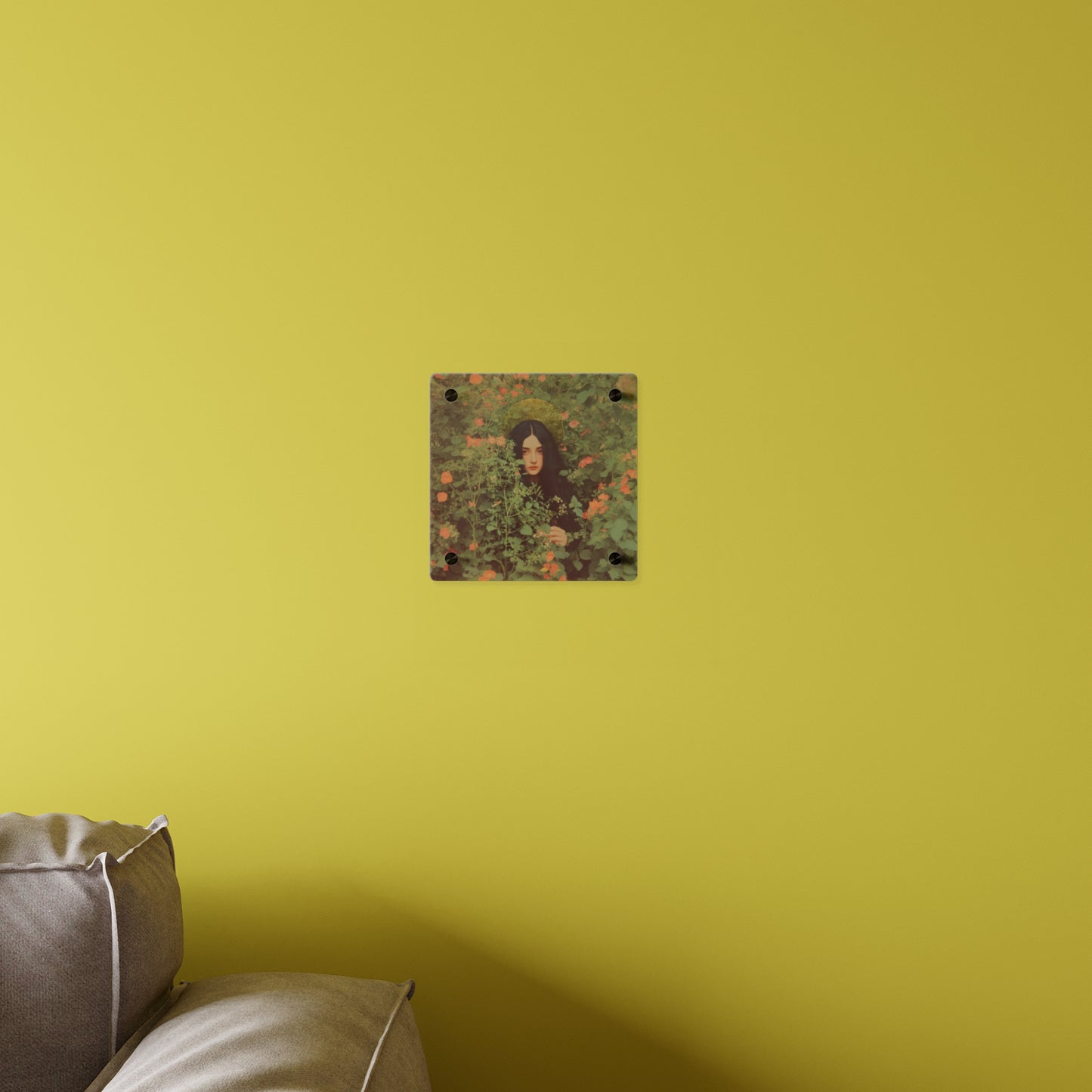 Saint Eve Acrylic Wall Art Panel - Ready to Hang Acrylic Print - Catholic Religious Art - Fine Art Print