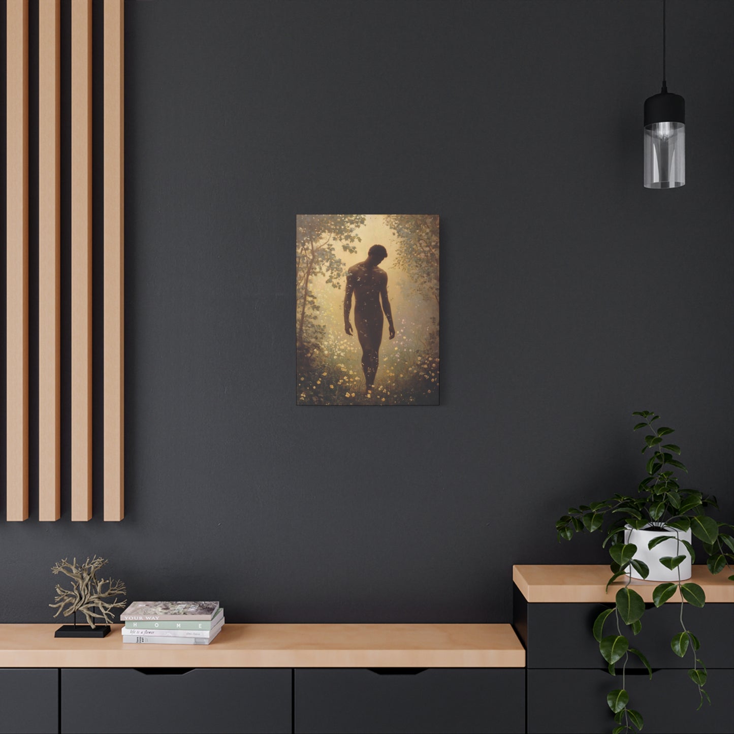 Saint Adam - Museum Wrapped Canvas - Sanctified Souls Print - Religious Art for your Home