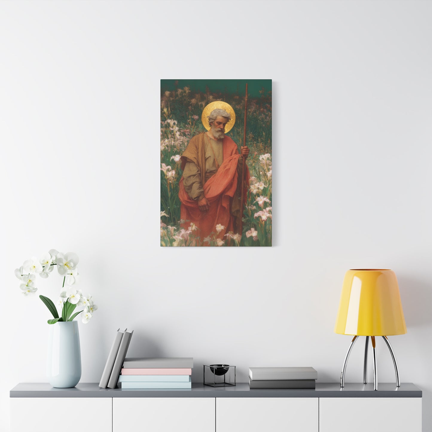 Saint James the Lesser - Museum Wrapped Canvas - Sanctified Souls Print - Religious Art for your Home - Catholic Patron Saint Art