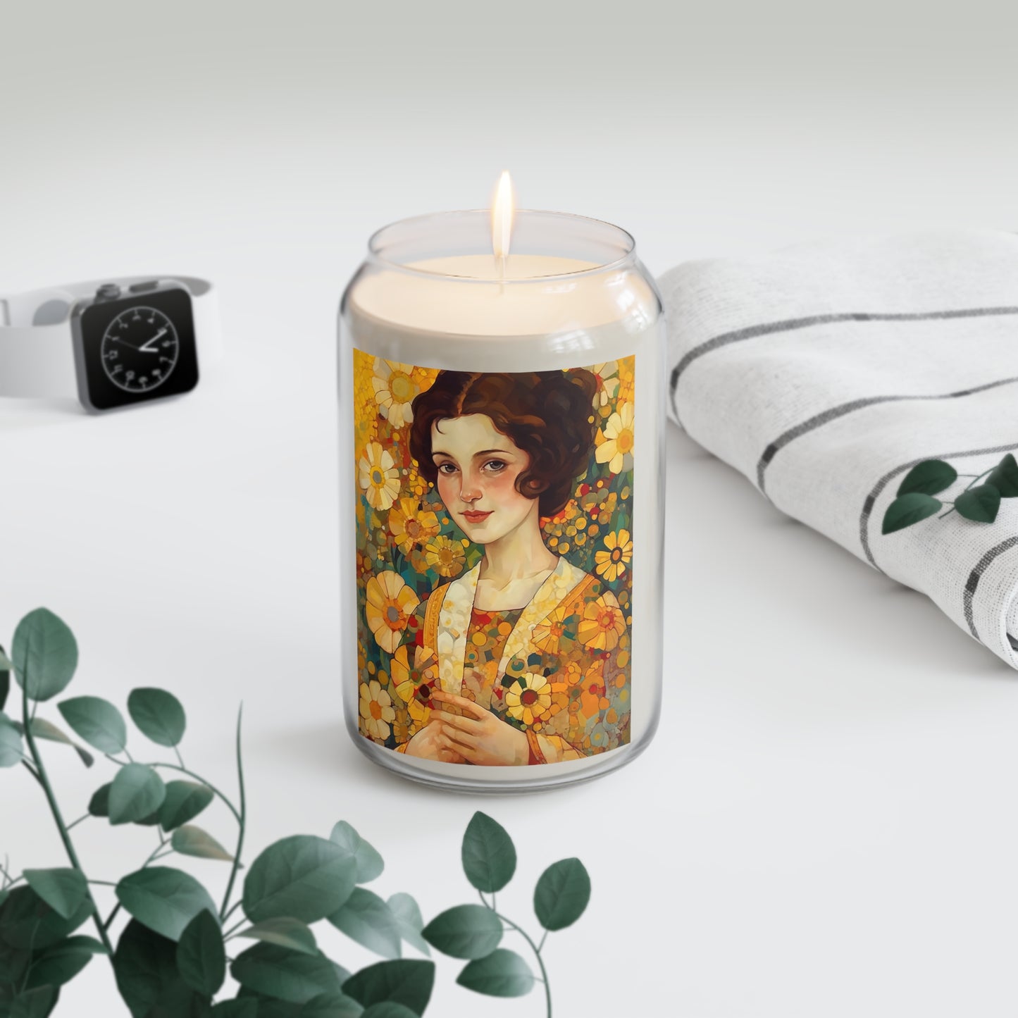 Saint Gianna Beretta Molla - Scented Prayer Candle, 13.75oz - Tall Size - Religious Prayer Candle - Catholic Art