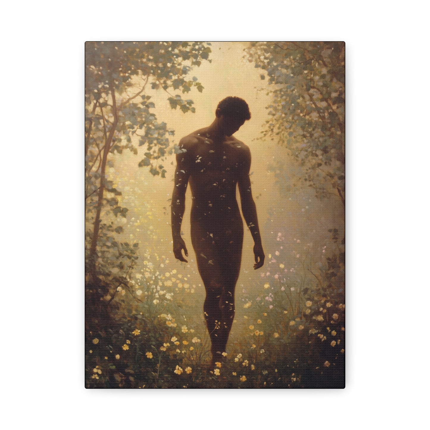 Saint Adam - Museum Wrapped Canvas - Sanctified Souls Print - Religious Art for your Home