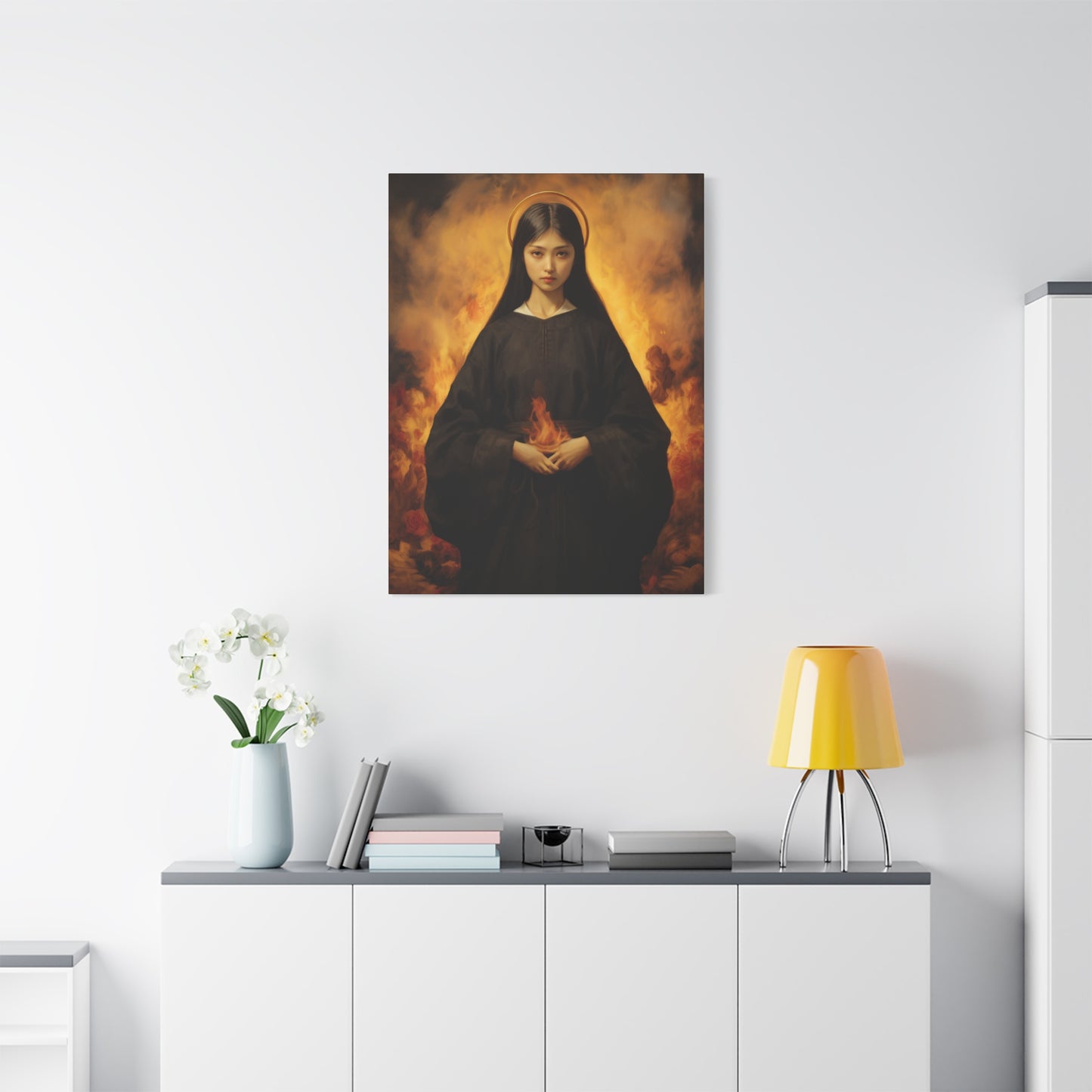 Blessed Mary Magdalen Kiota - Museum Wrapped Canvas - Print - Religious Art for your Home - Christian print - Prayer Room Catholic Saint
