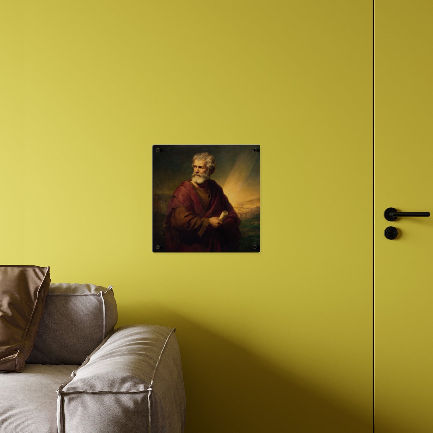 Saint Phillip Acrylic Wall Art Panel - Ready to Hang Acrylic Print - Patron Saint Art - Catholic Saint Art