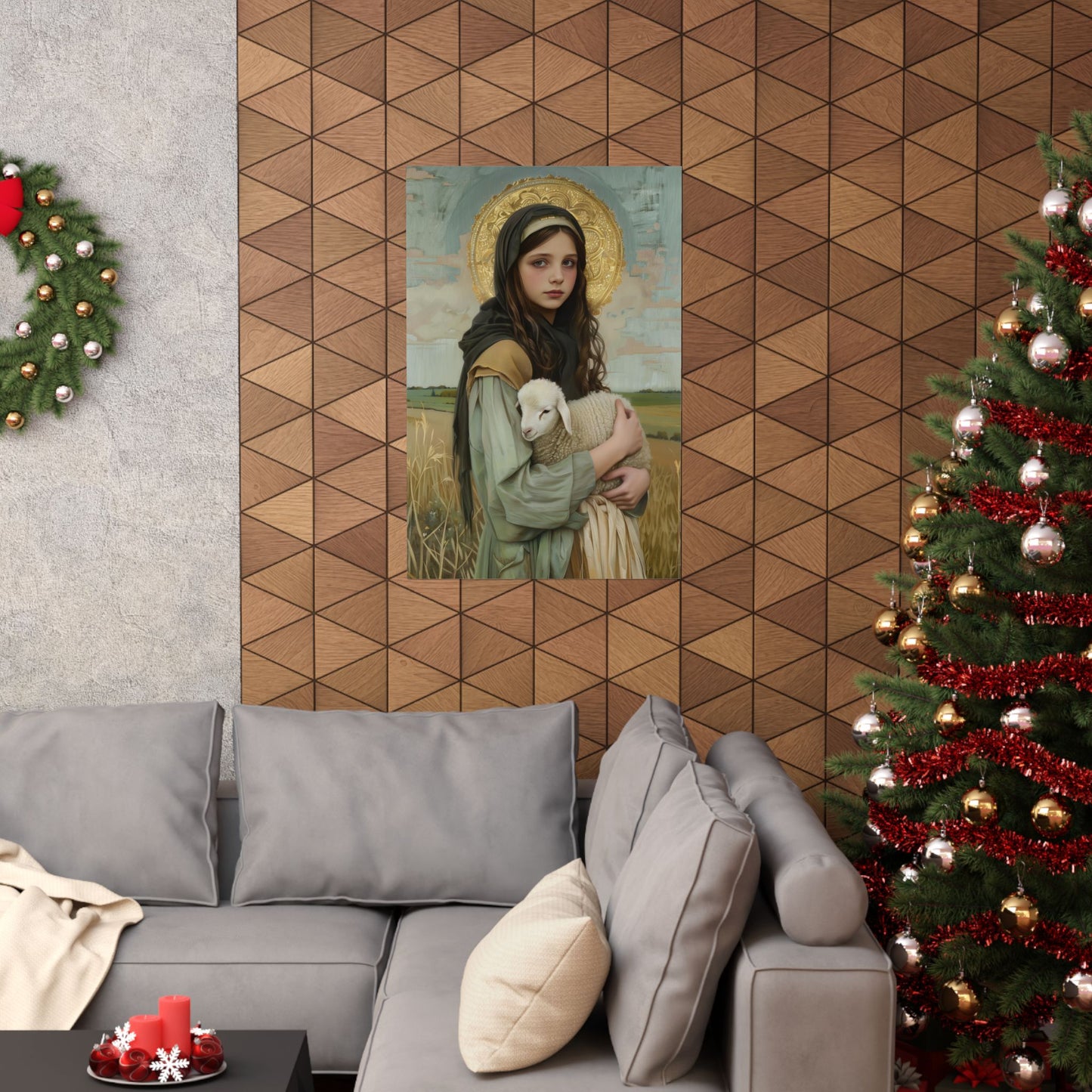 Saint Belina - Multiple Sizes - Premium Matte Vertical Posters - Catholic Art - Religious Poster - Catholic Saint Art - Multiple Sizes