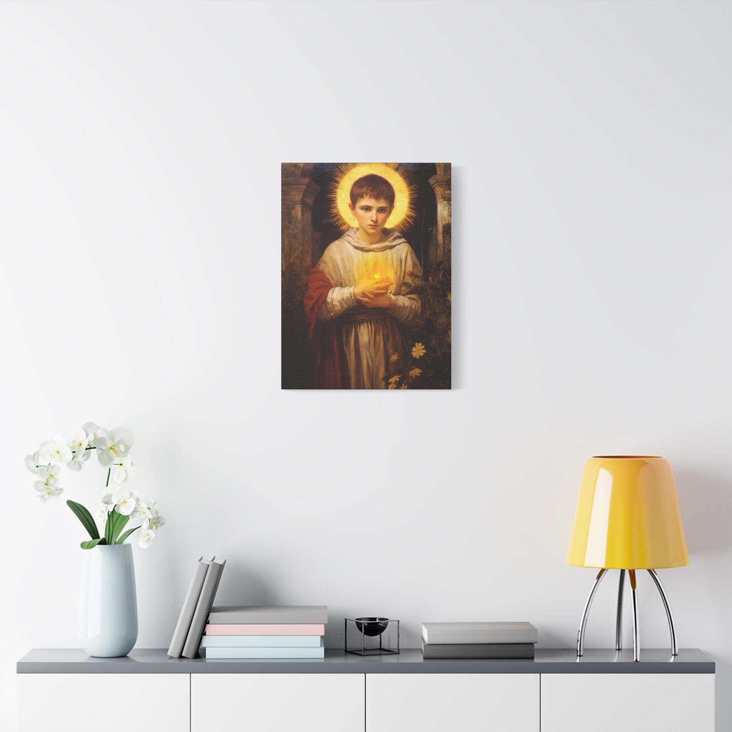 Saint Tarsicius - Museum Wrapped Canvas - Sanctified Souls Print - Religious Art for your Home