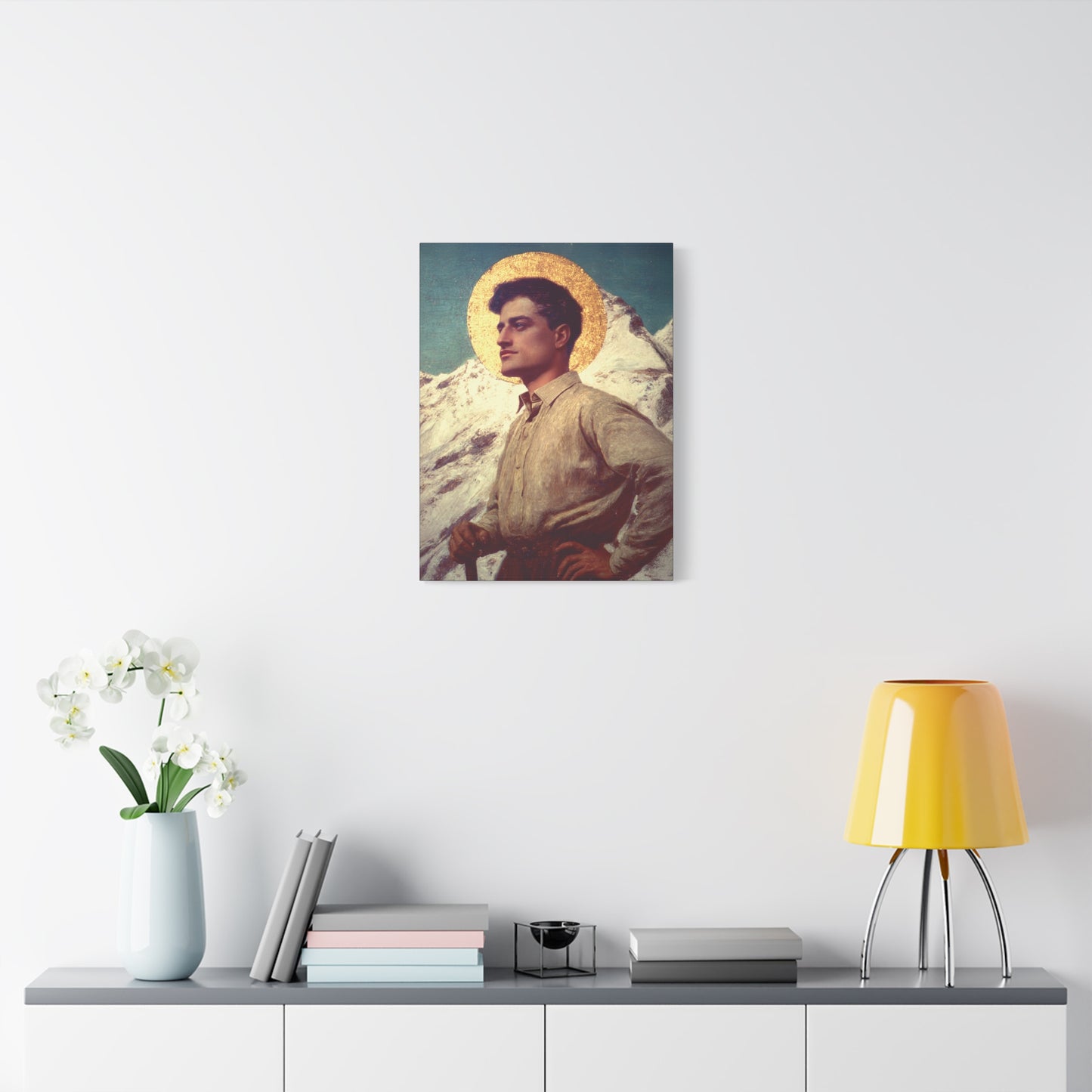 Saint Pier Giorgio Frassati - Museum Wrapped Canvas - Sanctified Souls Print - Religious Art for your Home - Catholic Patron Saint Art