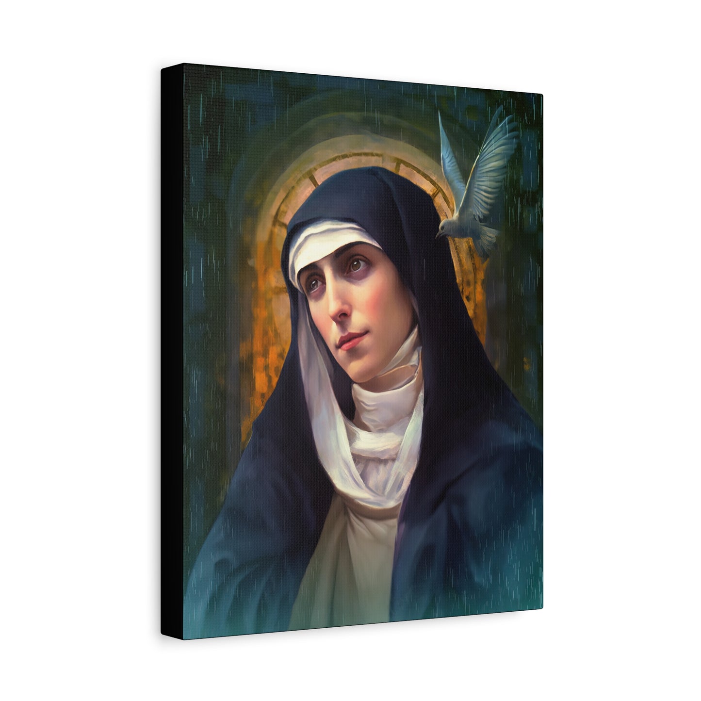 Saint Teresa of Avila - Museum Wrapped Canvas - Sanctified Souls Print - Religious Art for your Home