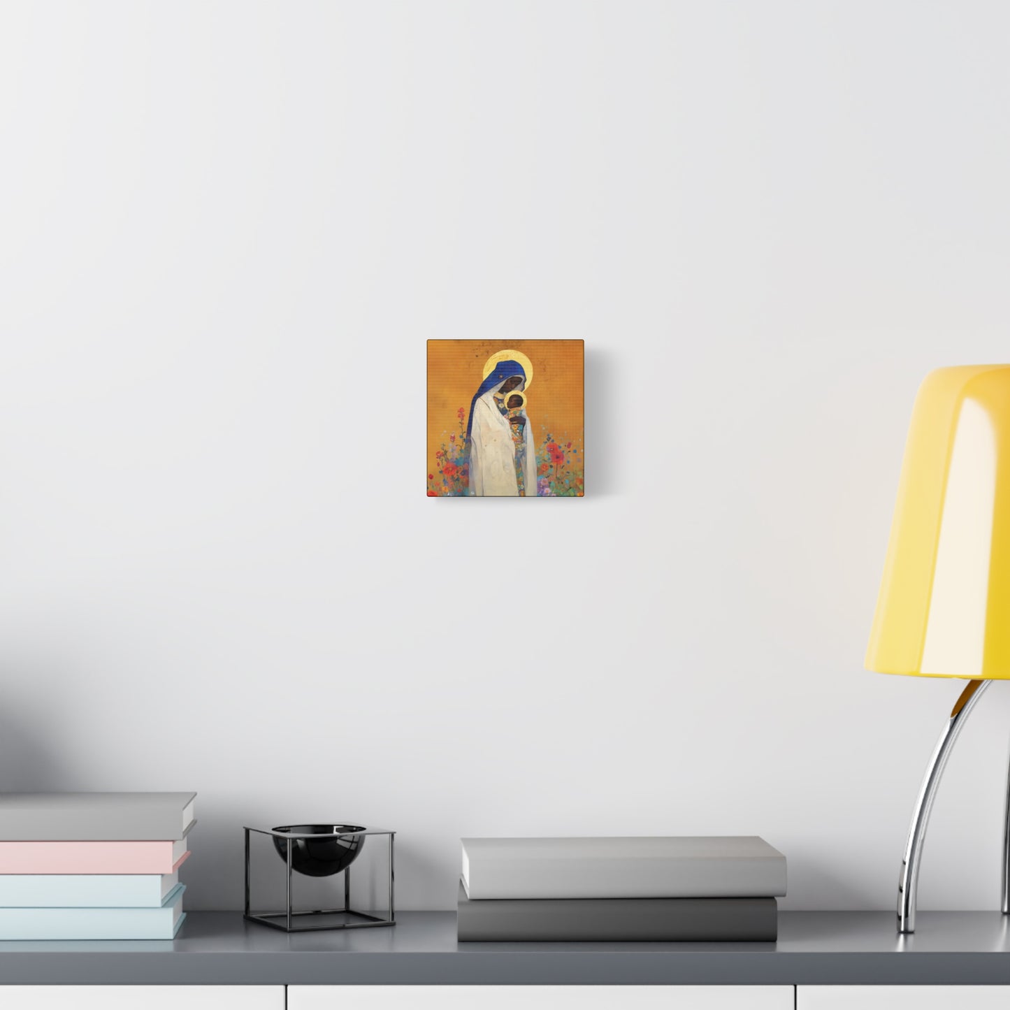 The Divine Embrace- Our Lady of Kibeho's Love - Museum Wrapped Canvas - Print - Religious Art for your Home - Christian print - Religious