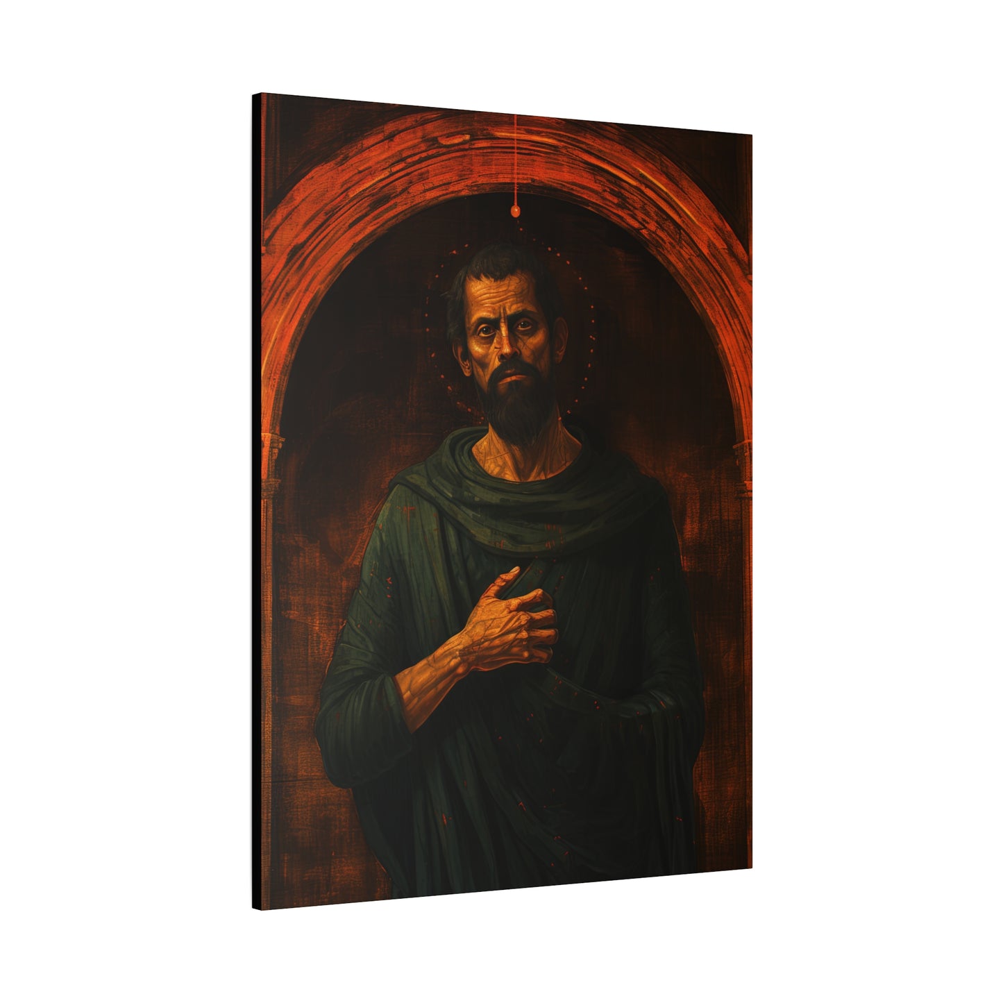 Saint Bartholomew Canvas Print - Multiple Sizes - Catholic Home art - Museum Wrapped Canvas - Sanctified Souls Print