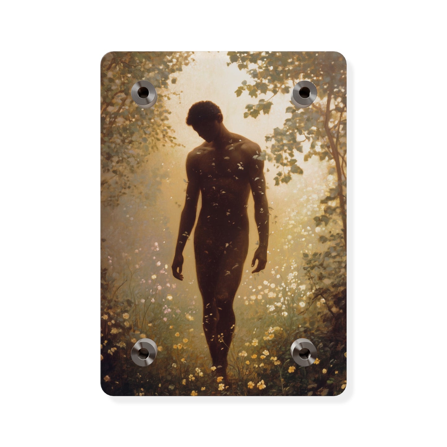 Saint Adam Wall Art Panel - Ready to Hang Acrylic Print - Catholic Saint Art - Patron Saint Print - No Frame needed
